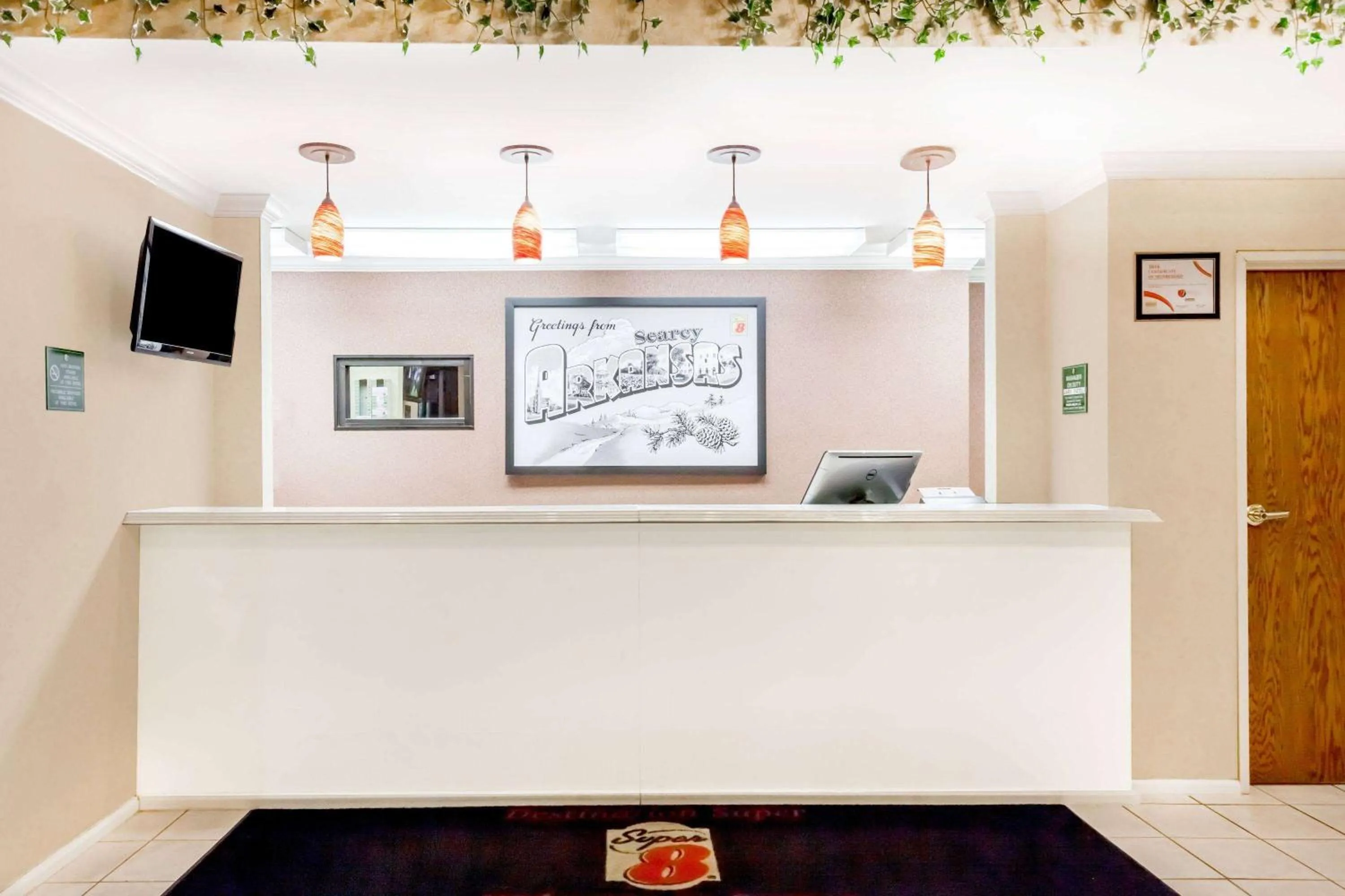 Lobby or reception in Super 8 by Wyndham Searcy AR