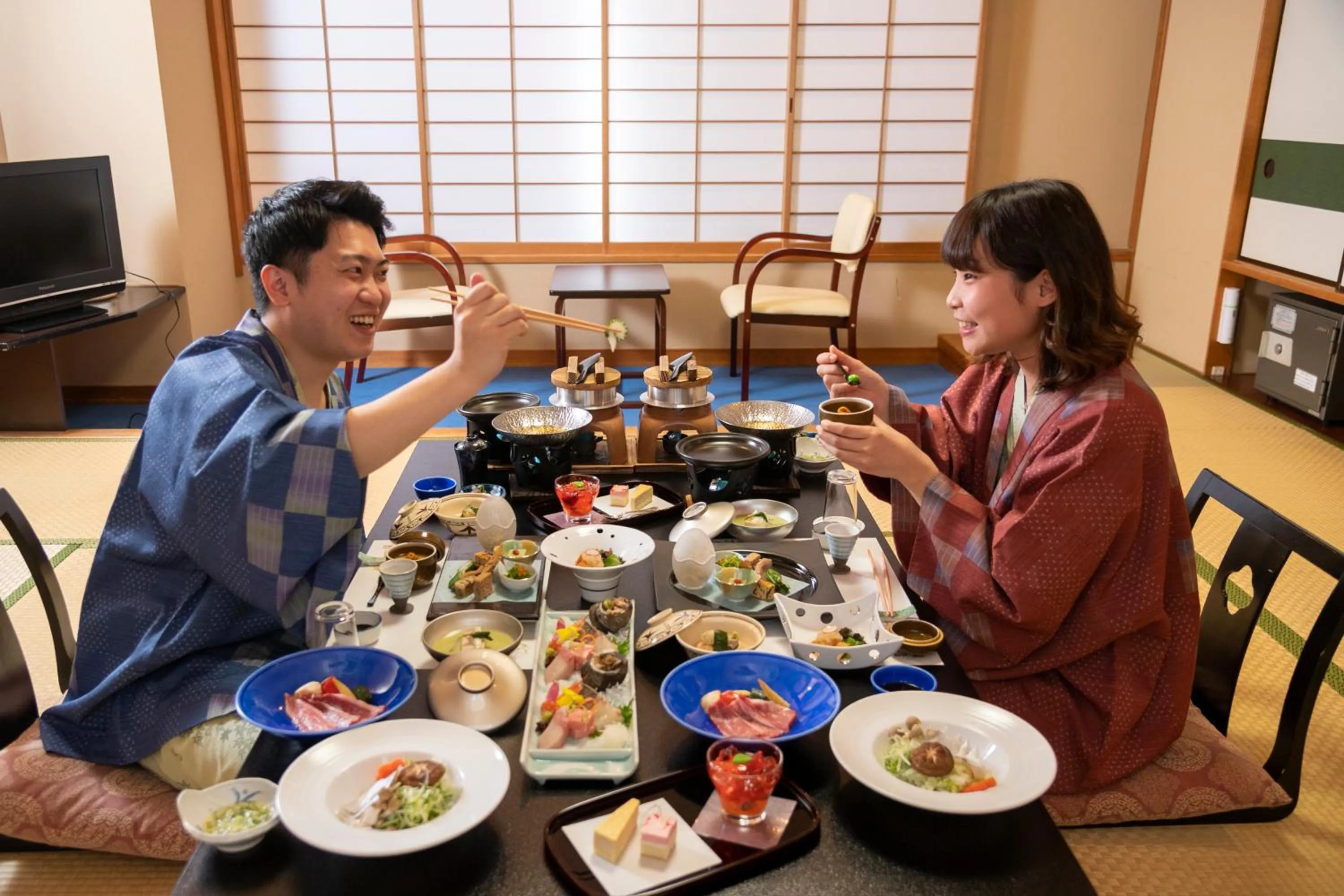 Dinner in Hotel Miya Rikyu
