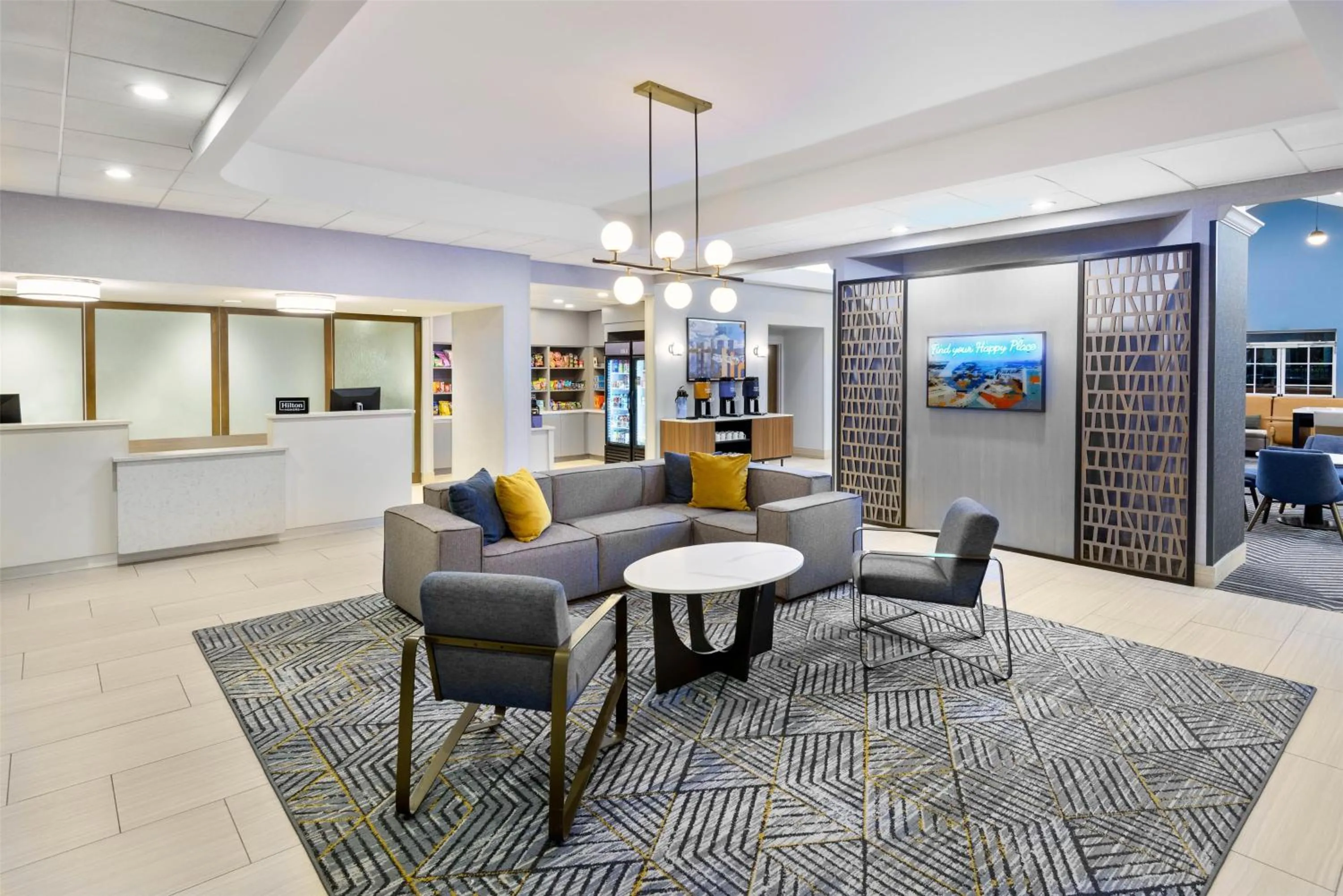 Lobby or reception in Homewood Suites by Hilton Orlando-UCF Area