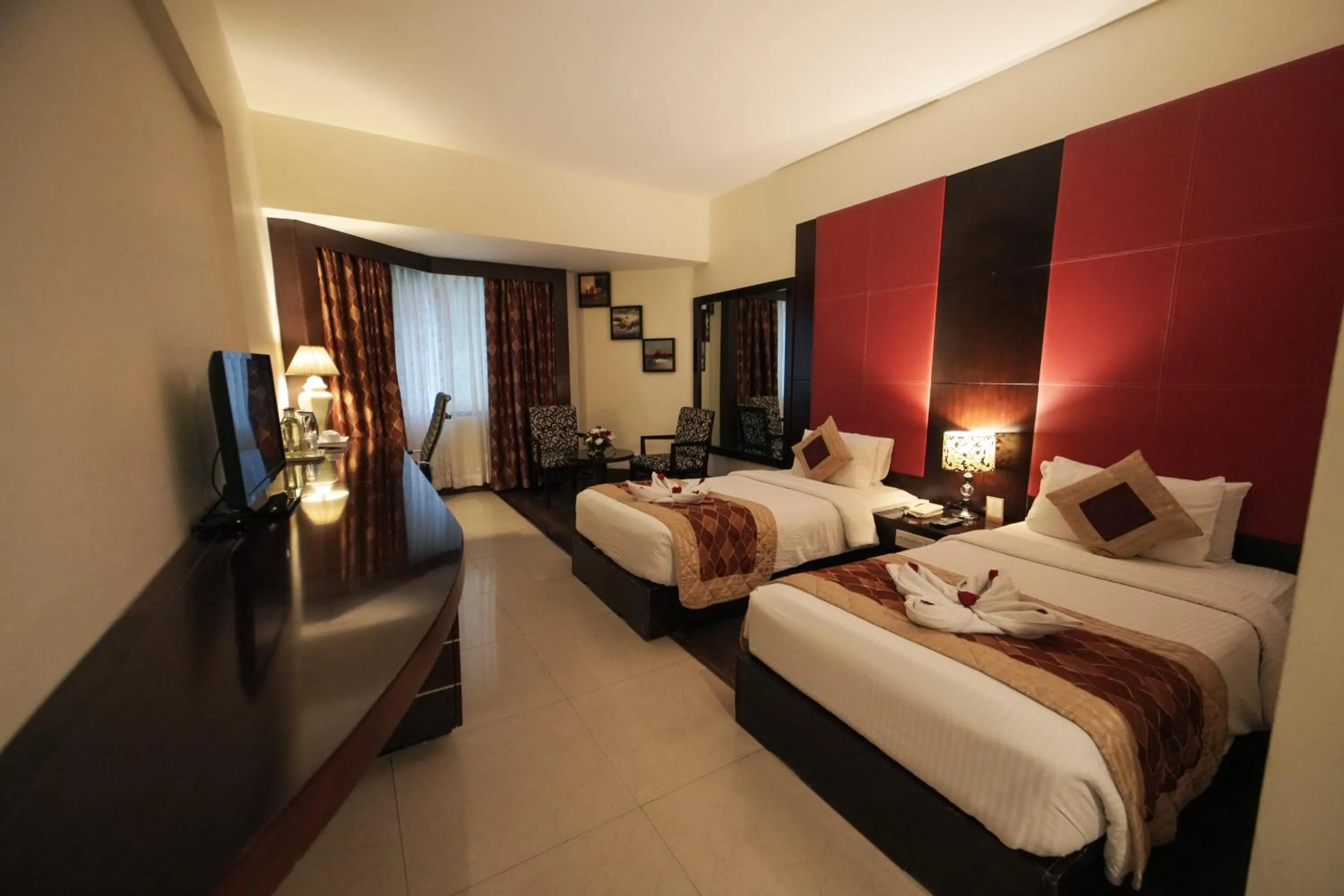 Bedroom, Bed in The South Park Hotel