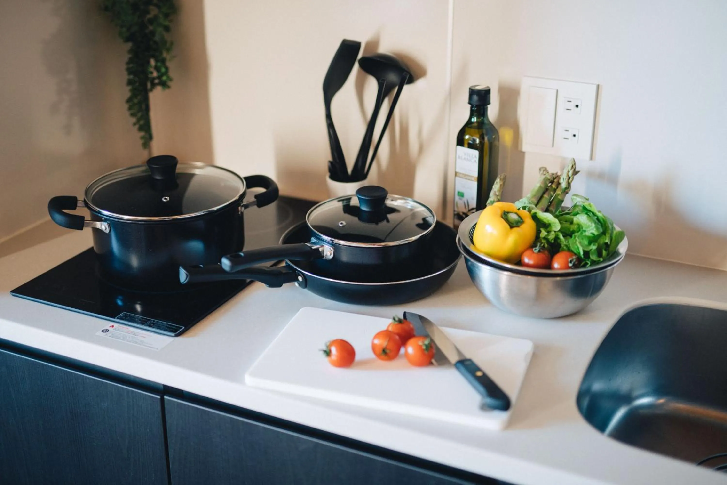 kitchen in MIMARU Kyoto Nijo Castle