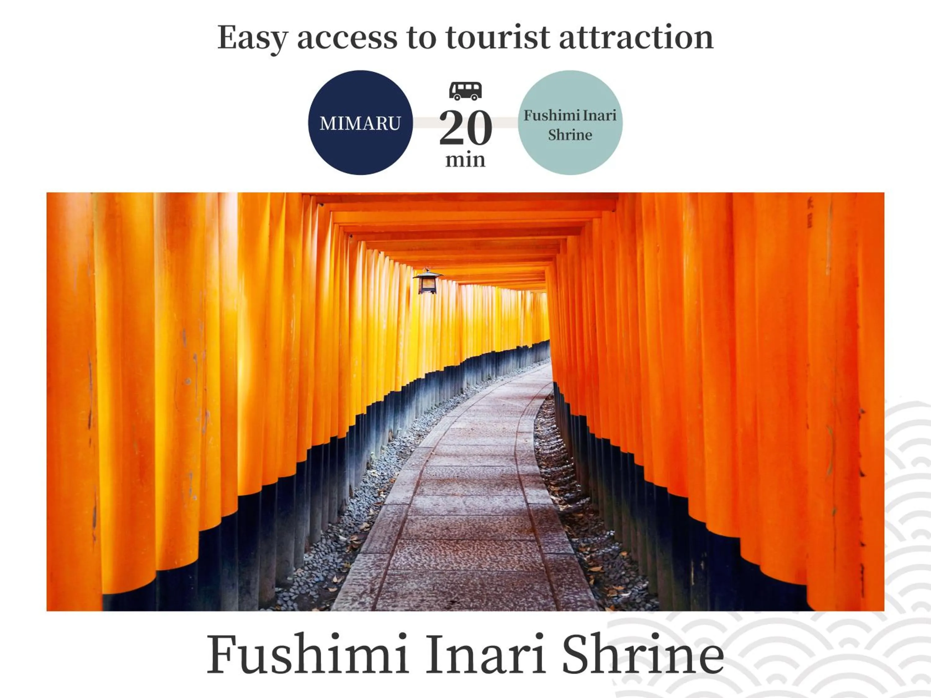 Nearby landmark in MIMARU Kyoto Nijo Castle