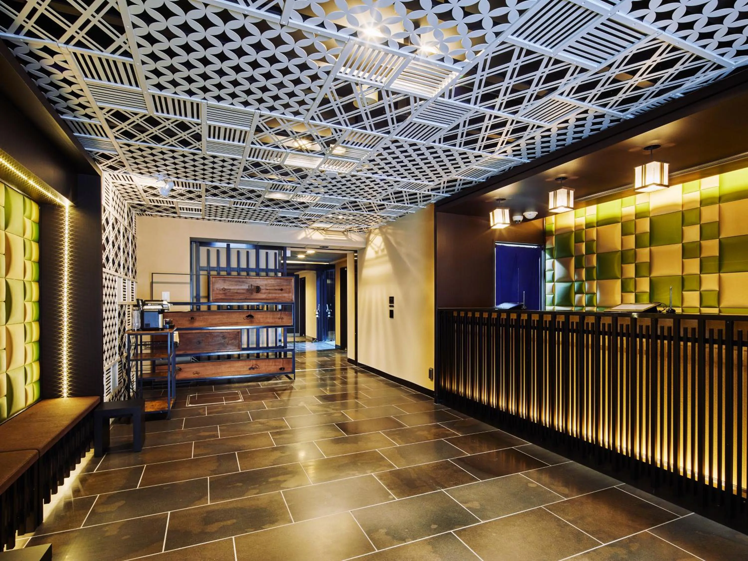 Lobby or reception in MIMARU Kyoto Nijo Castle