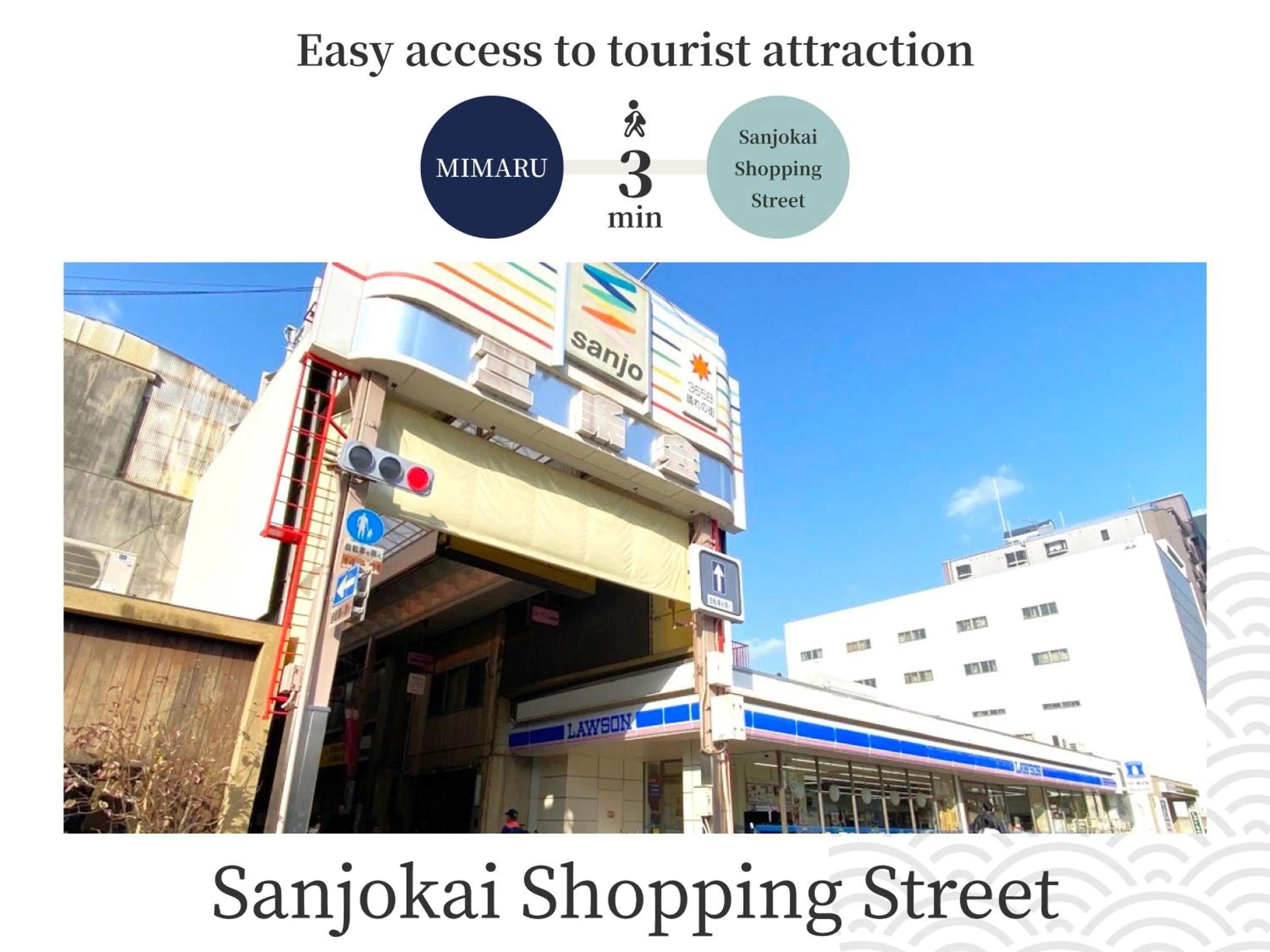 Nearby landmark in MIMARU Kyoto Nijo Castle