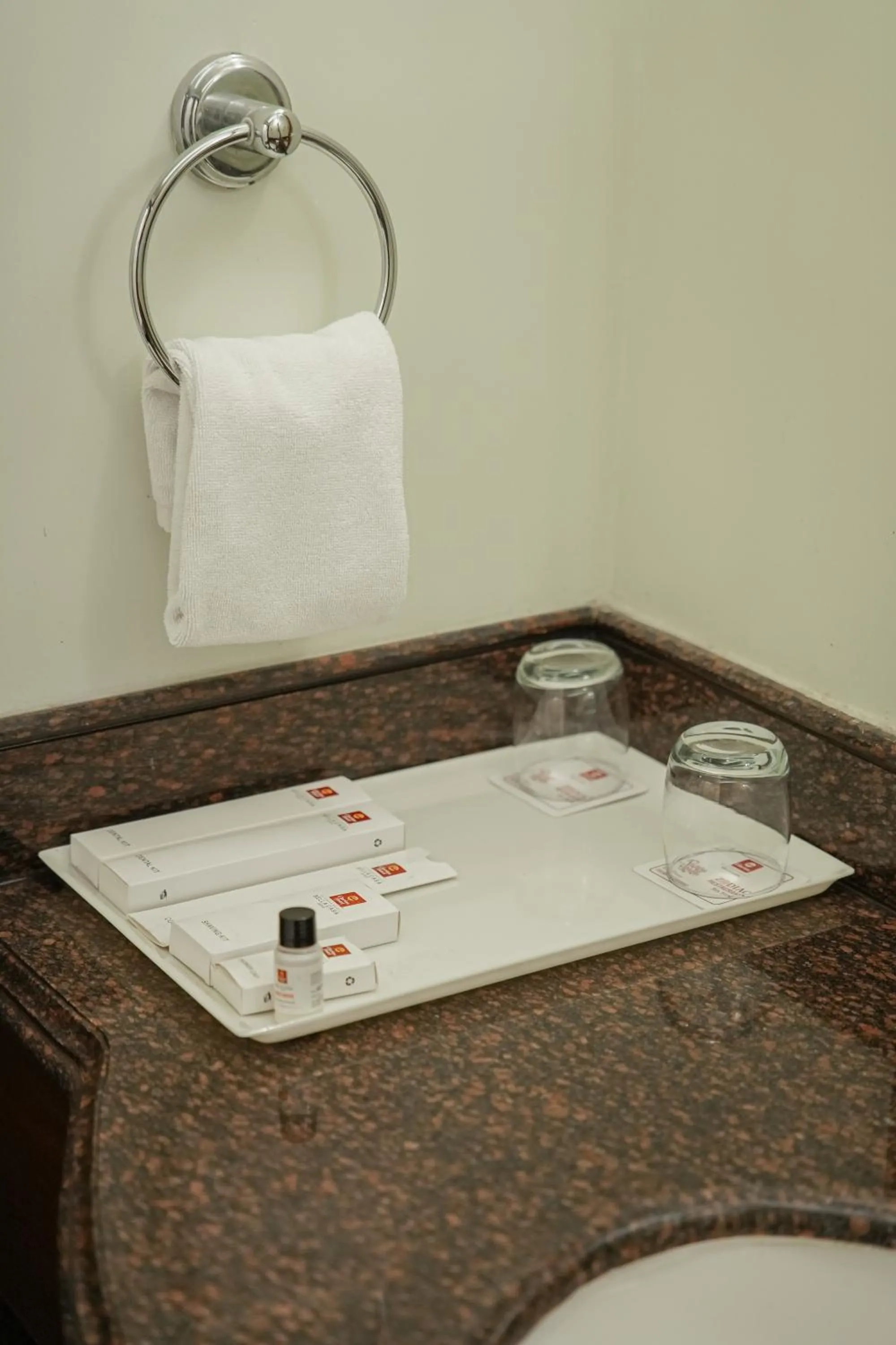 Bathroom in Clarion Bella Casa at Airport