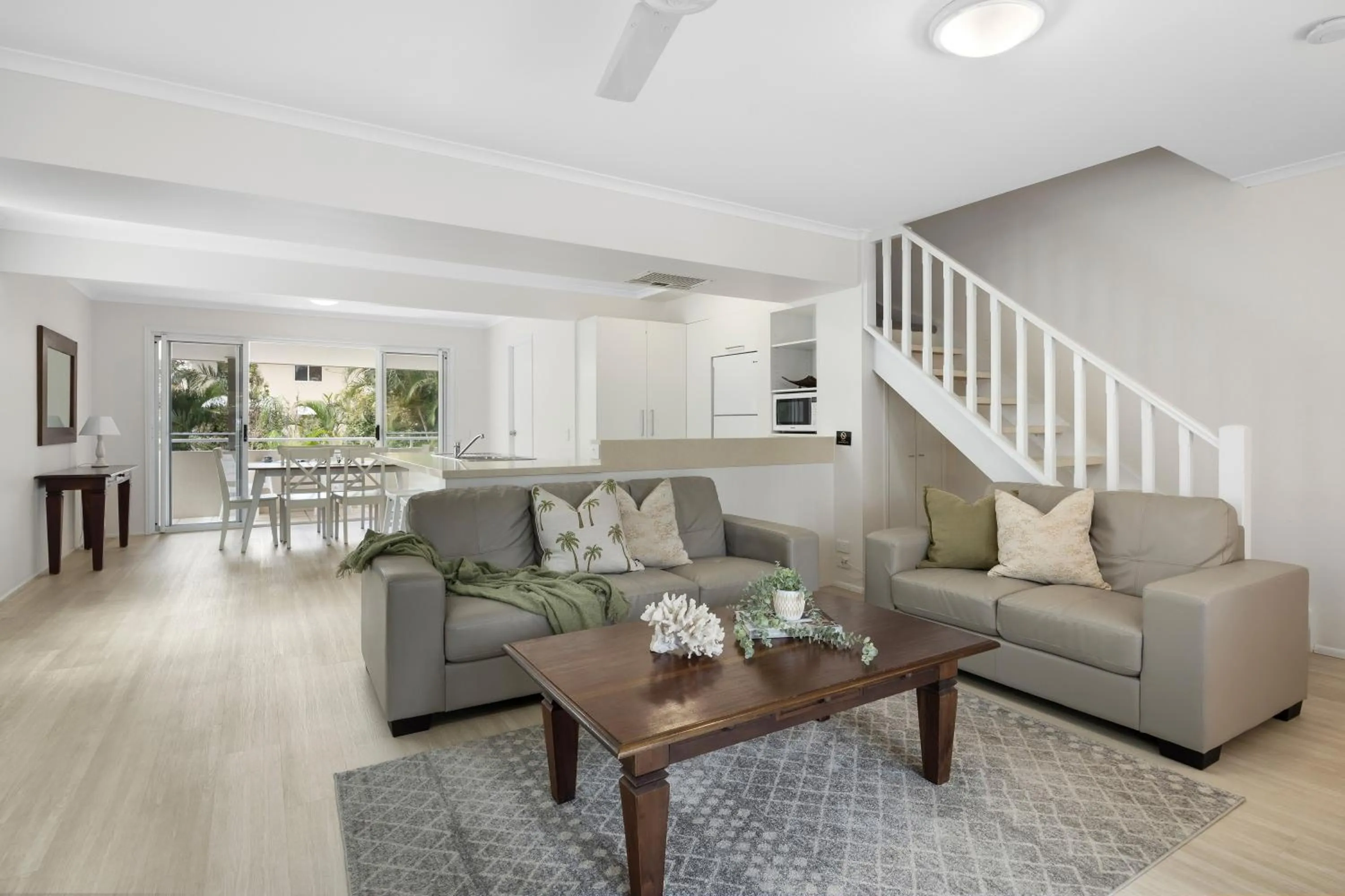 Living room in Sunset Cove Noosa