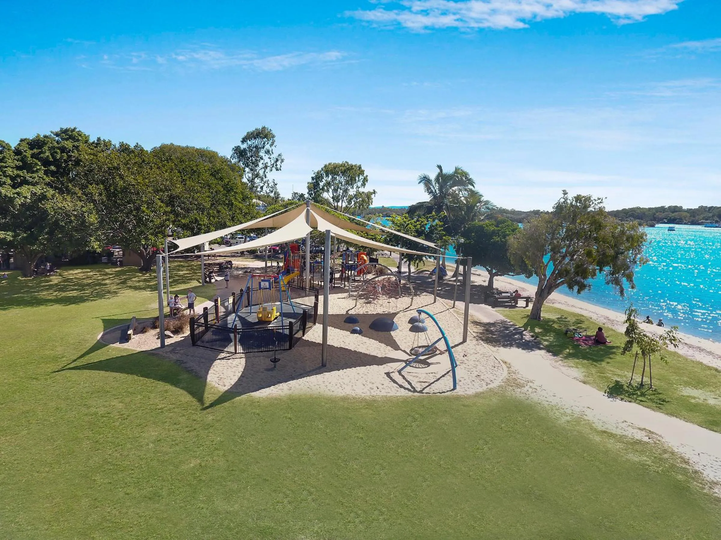 Children play ground in Sunset Cove Noosa