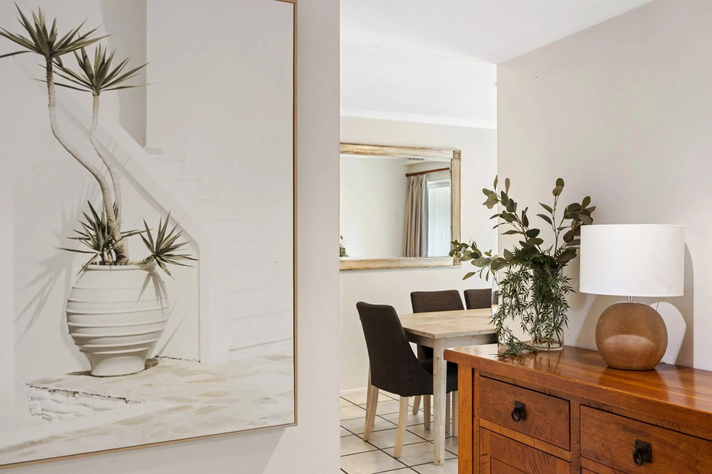 Living room in Sunset Cove Noosa