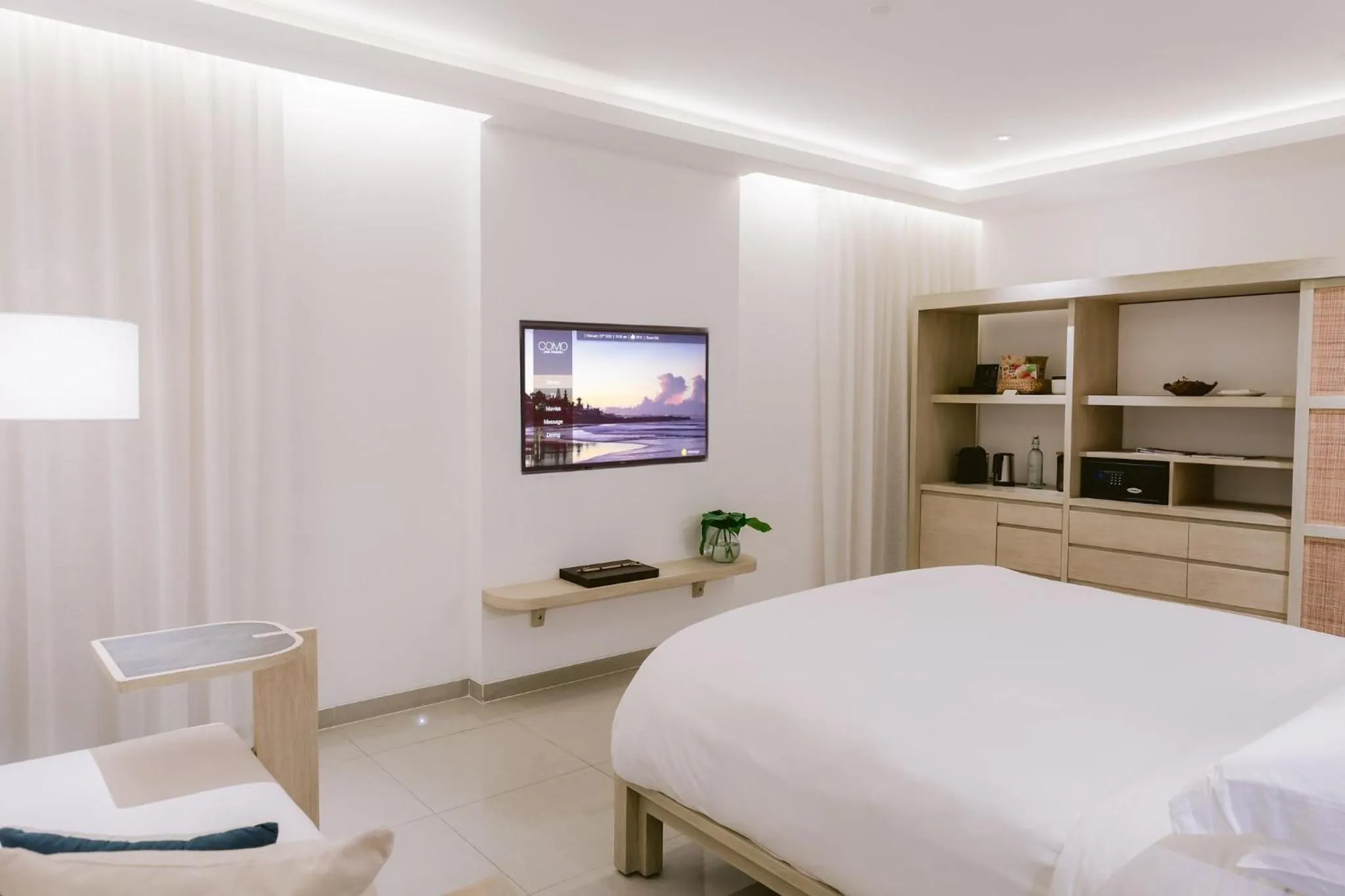 Photo of the whole room, Bed in COMO Uma Canggu