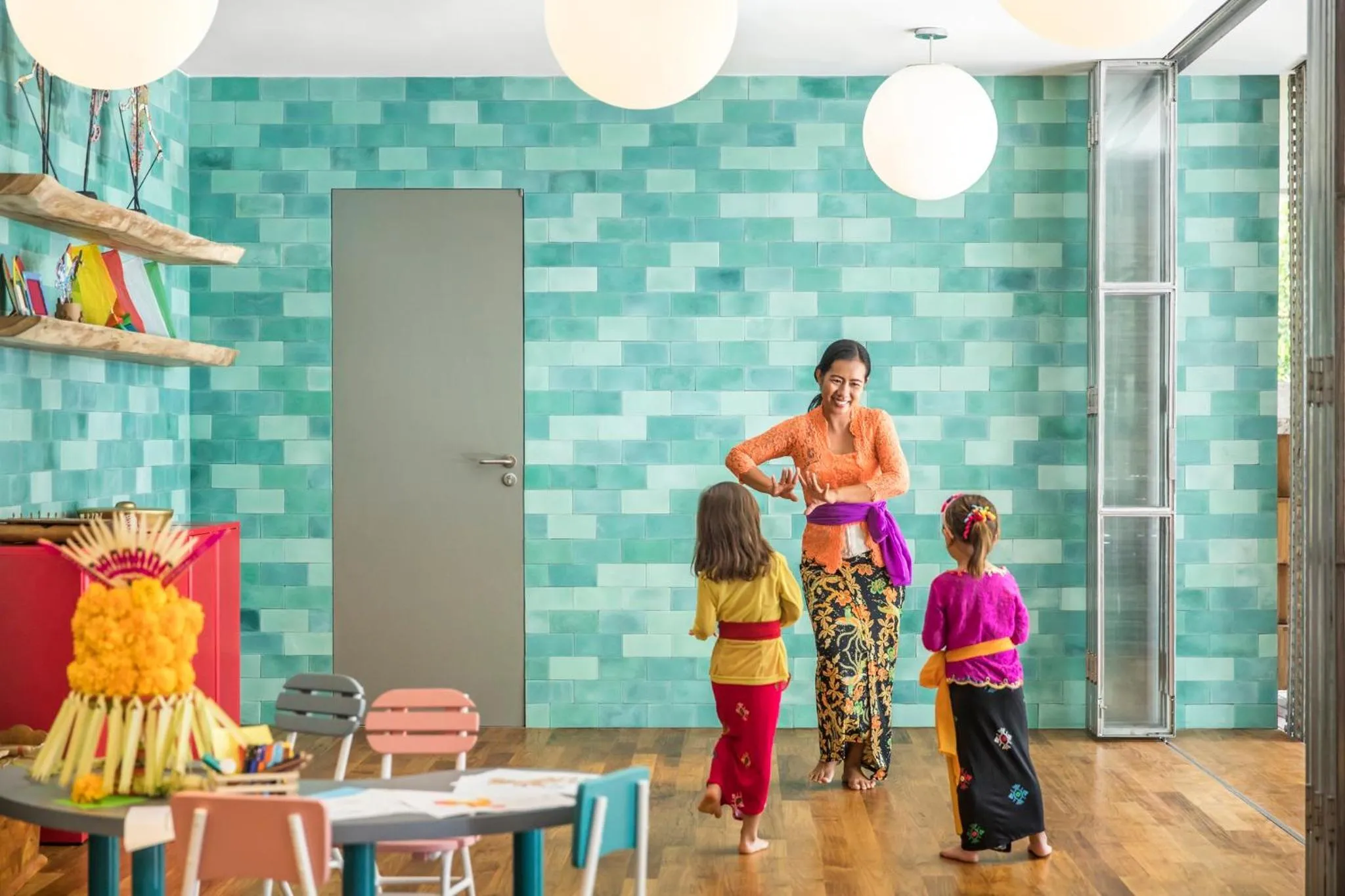 Children play ground in COMO Uma Canggu