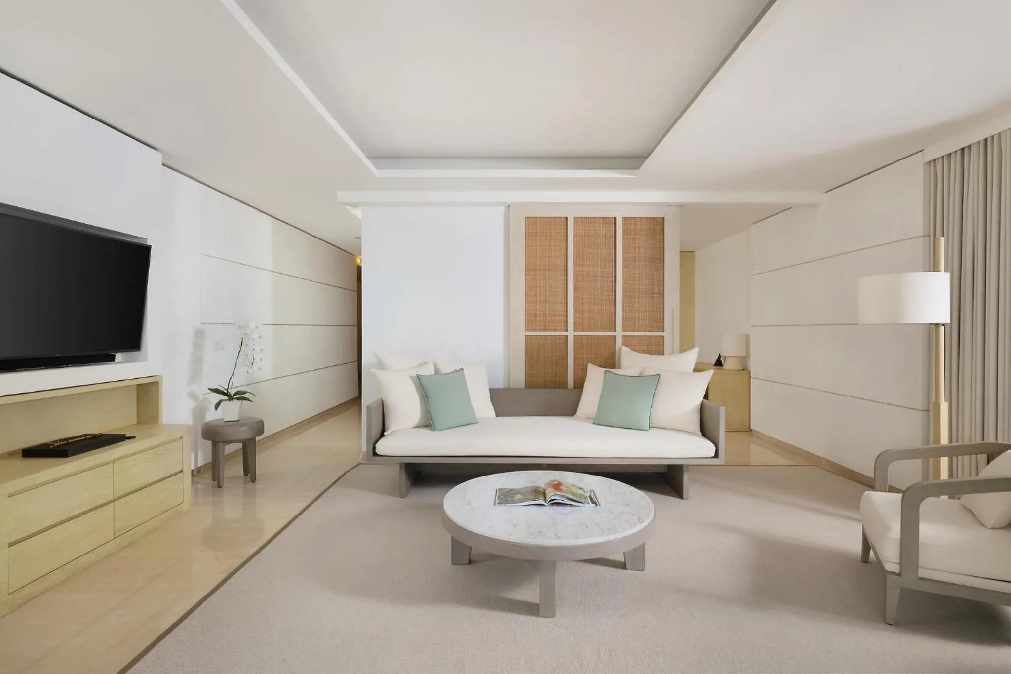 Photo of the whole room, Bed in COMO Uma Canggu