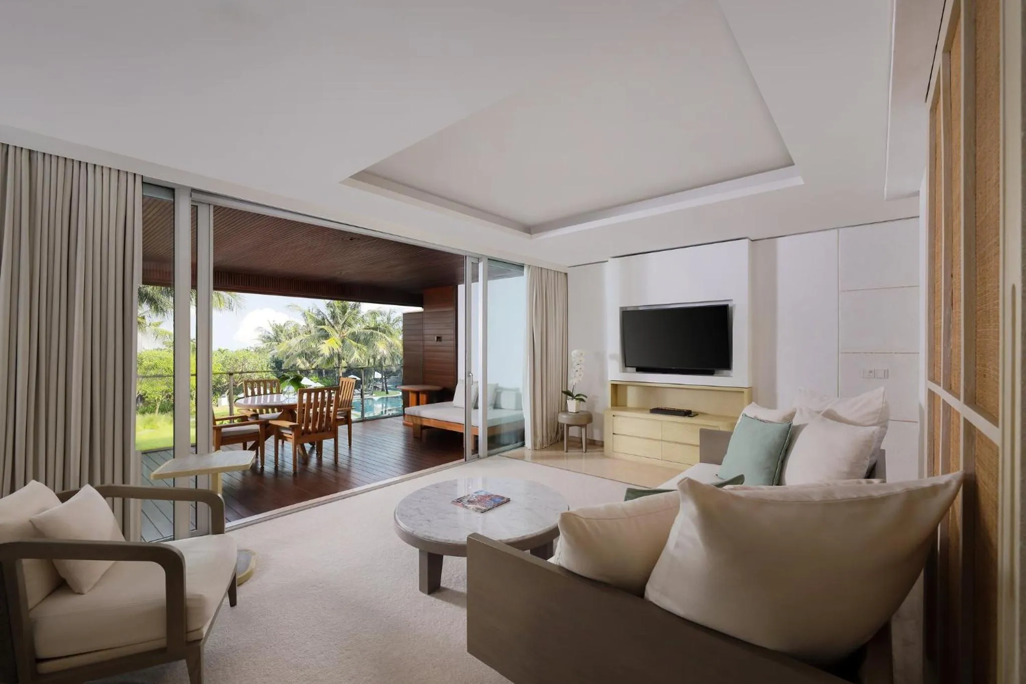 Photo of the whole room in COMO Uma Canggu