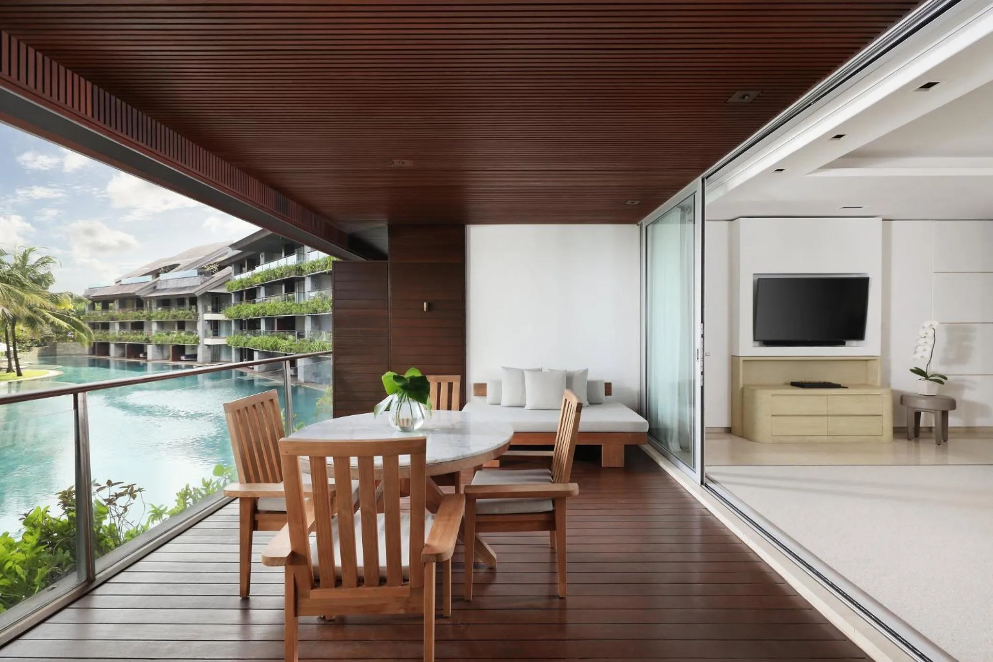 Photo of the whole room in COMO Uma Canggu