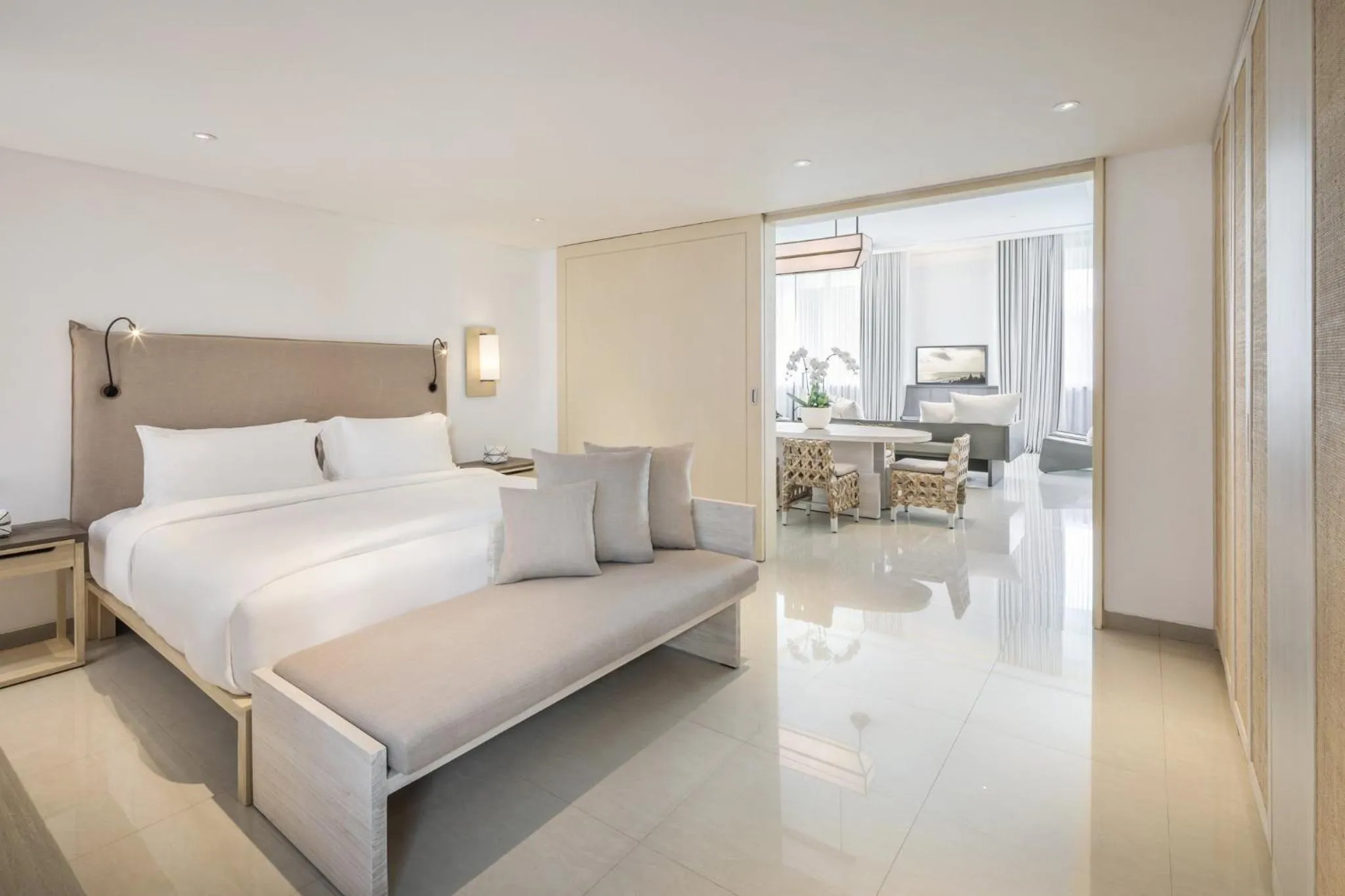 Photo of the whole room, Bed in COMO Uma Canggu