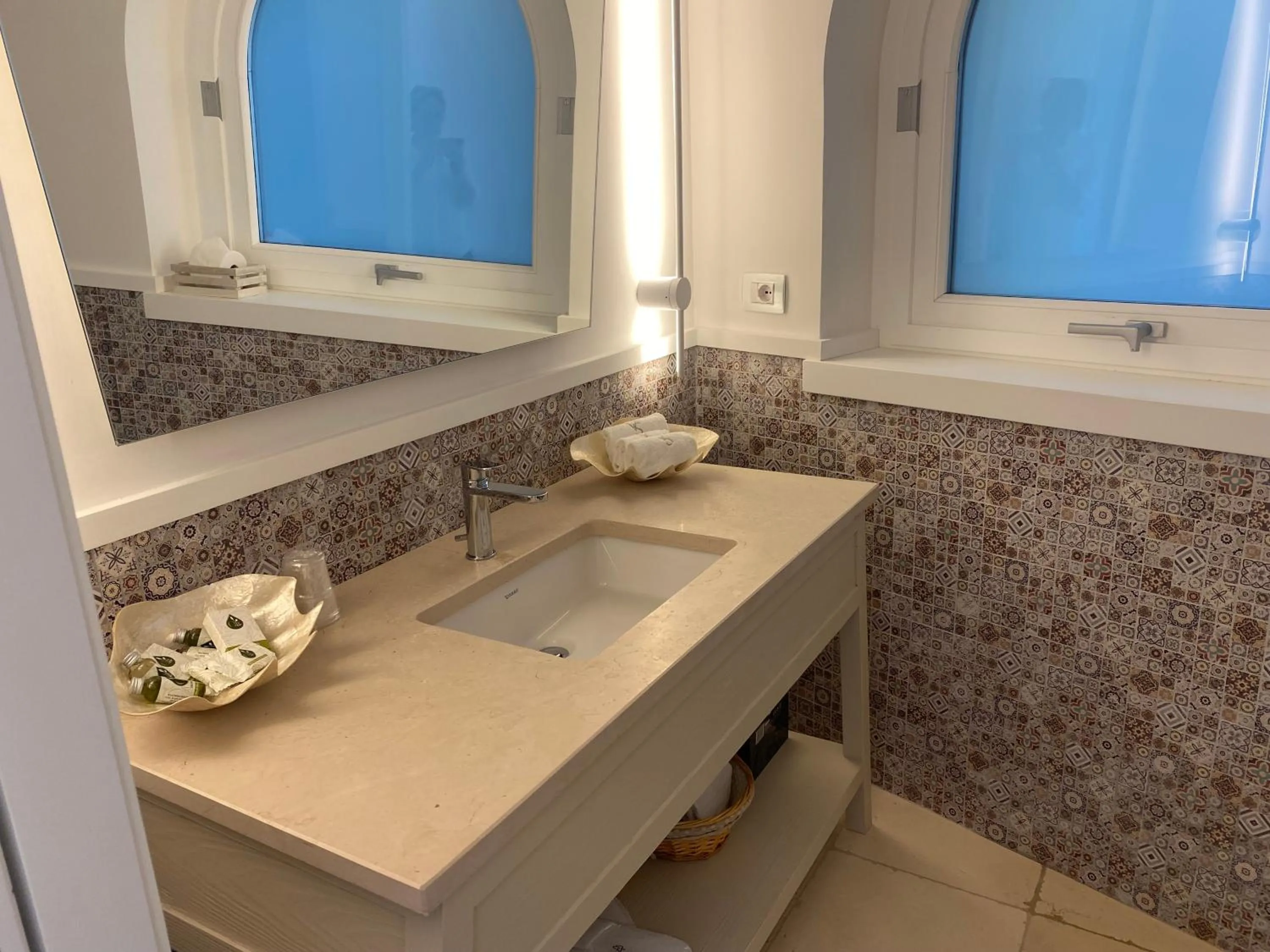 Bathroom in Villa Silvana Relais