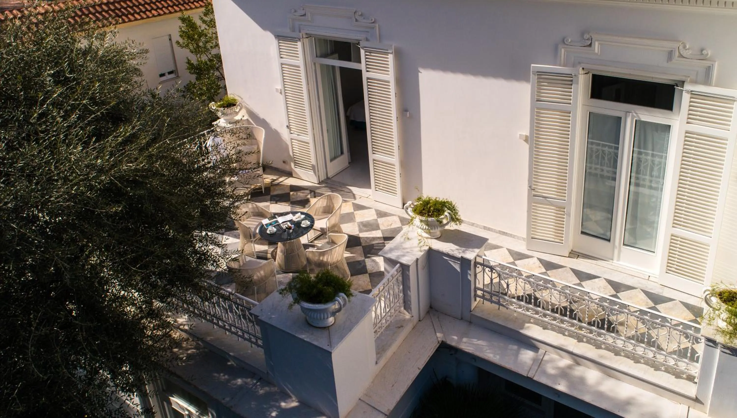 Balcony/Terrace in Villa Silvana Relais
