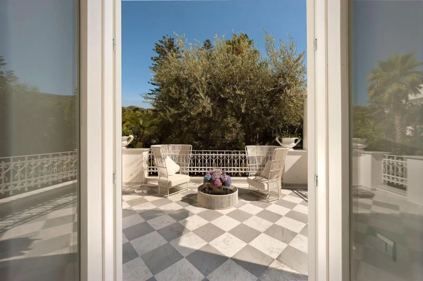Balcony/Terrace in Villa Silvana Relais