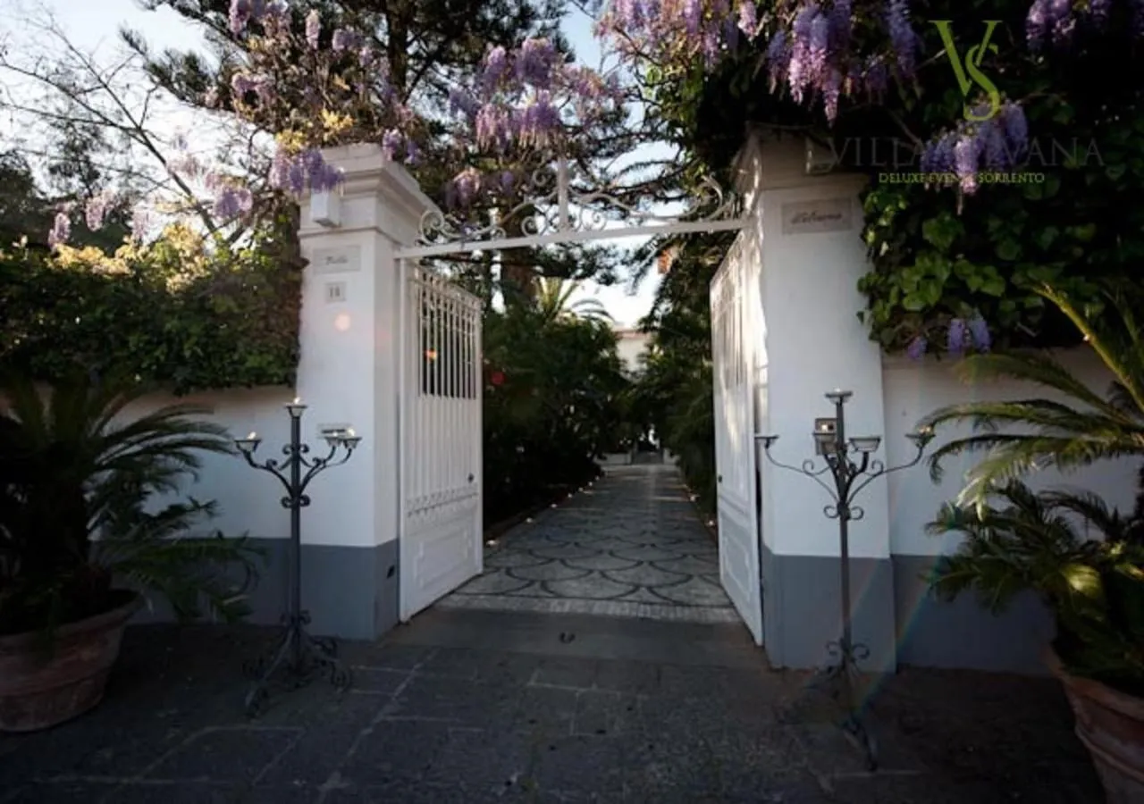 Garden in Villa Silvana Relais
