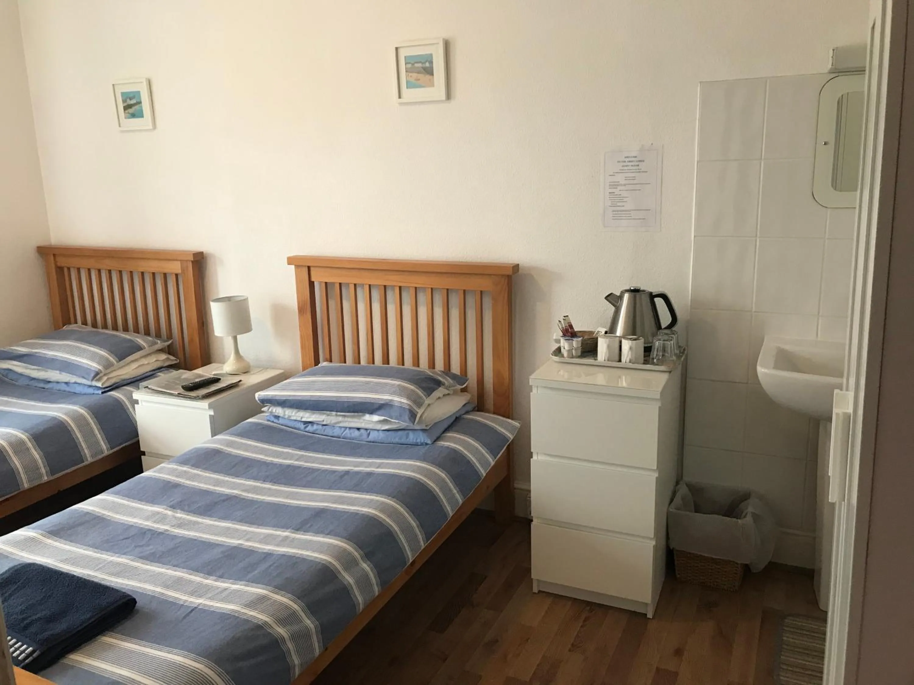 Bed in Abbey Lodge Guest House