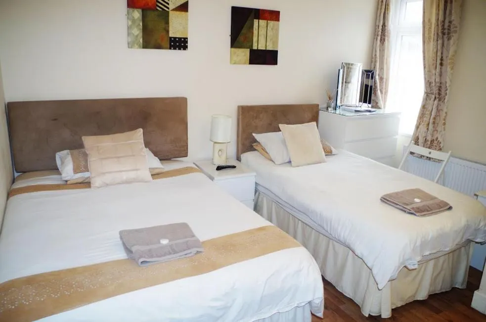 Bed in Abbey Lodge Guest House