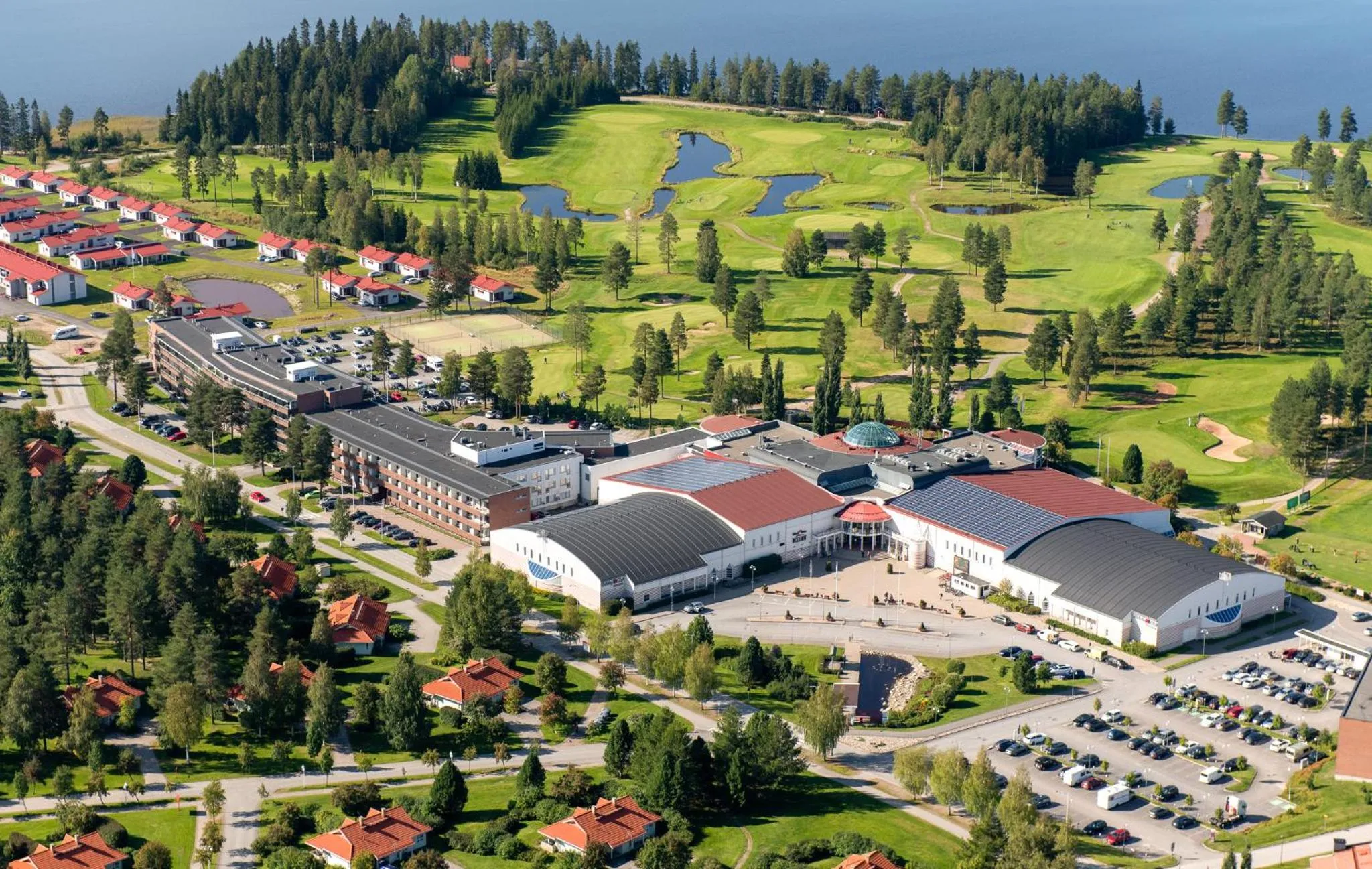 Bird's eye view in Holiday Club Katinkulta