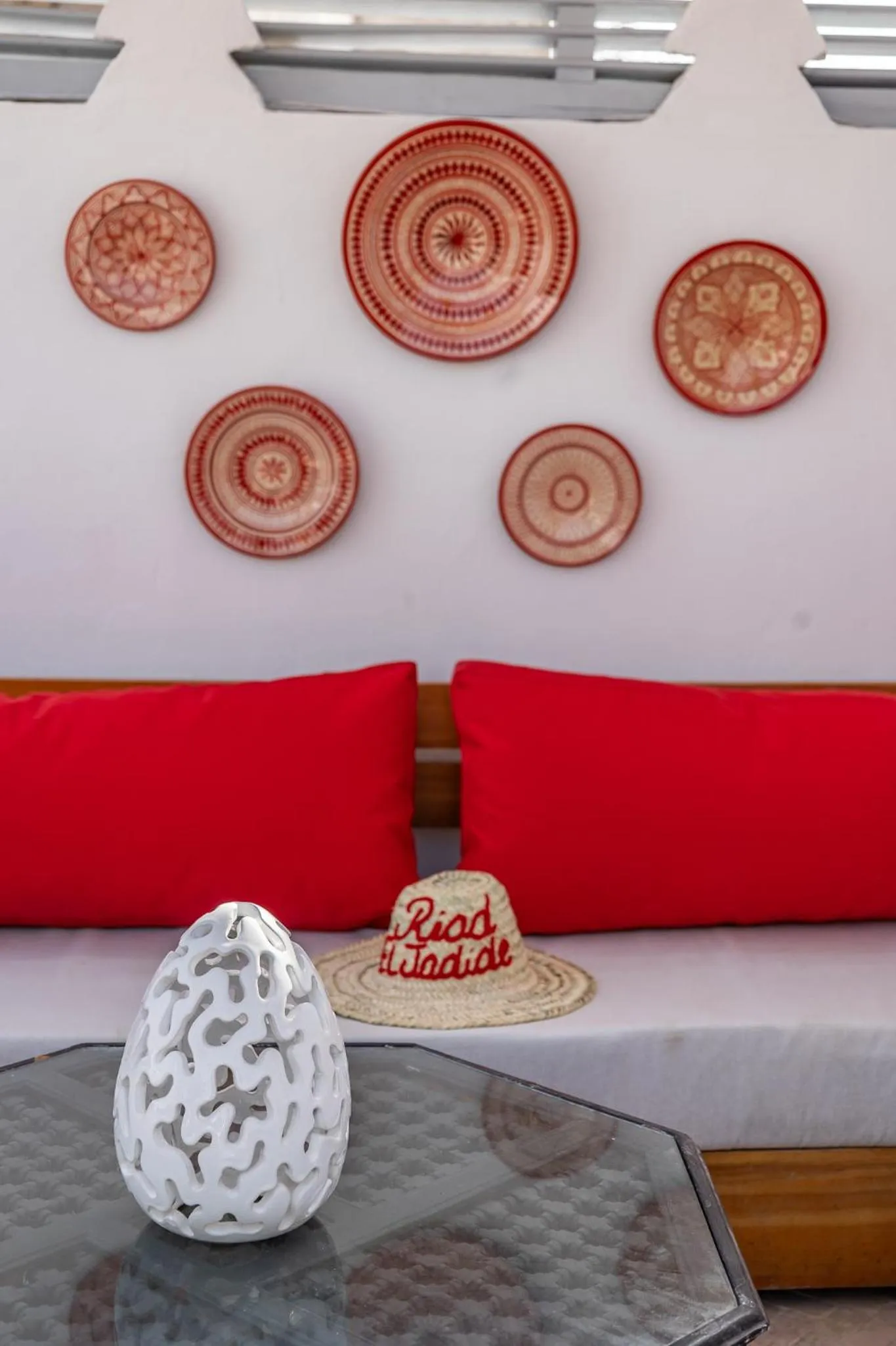 Decorative detail in Riad El Jadide