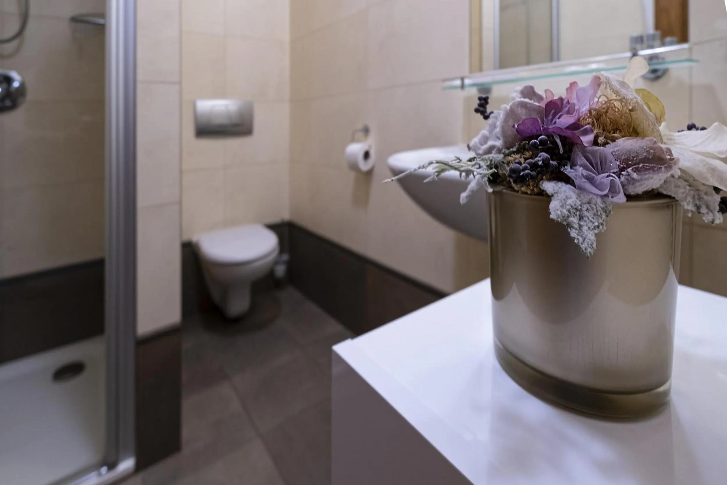 Bathroom in Hotel Mario