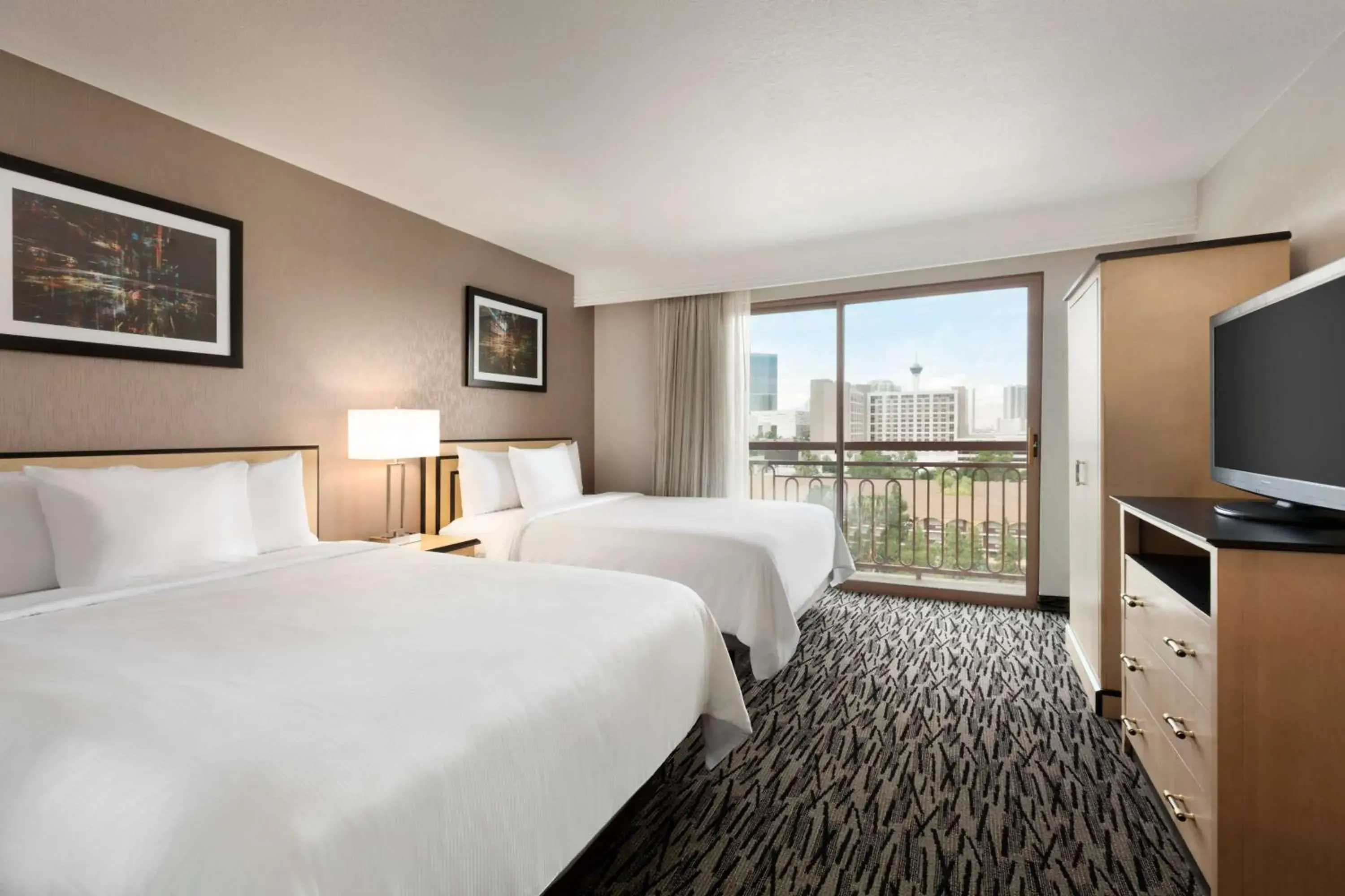 Two-Room Queen Suite with Balcony in Embassy Suites by Hilton Convention Center Las Vegas Two-Room Queen Suite with Balcony in Embassy Suites by Hilton Convention Center Las Vegas