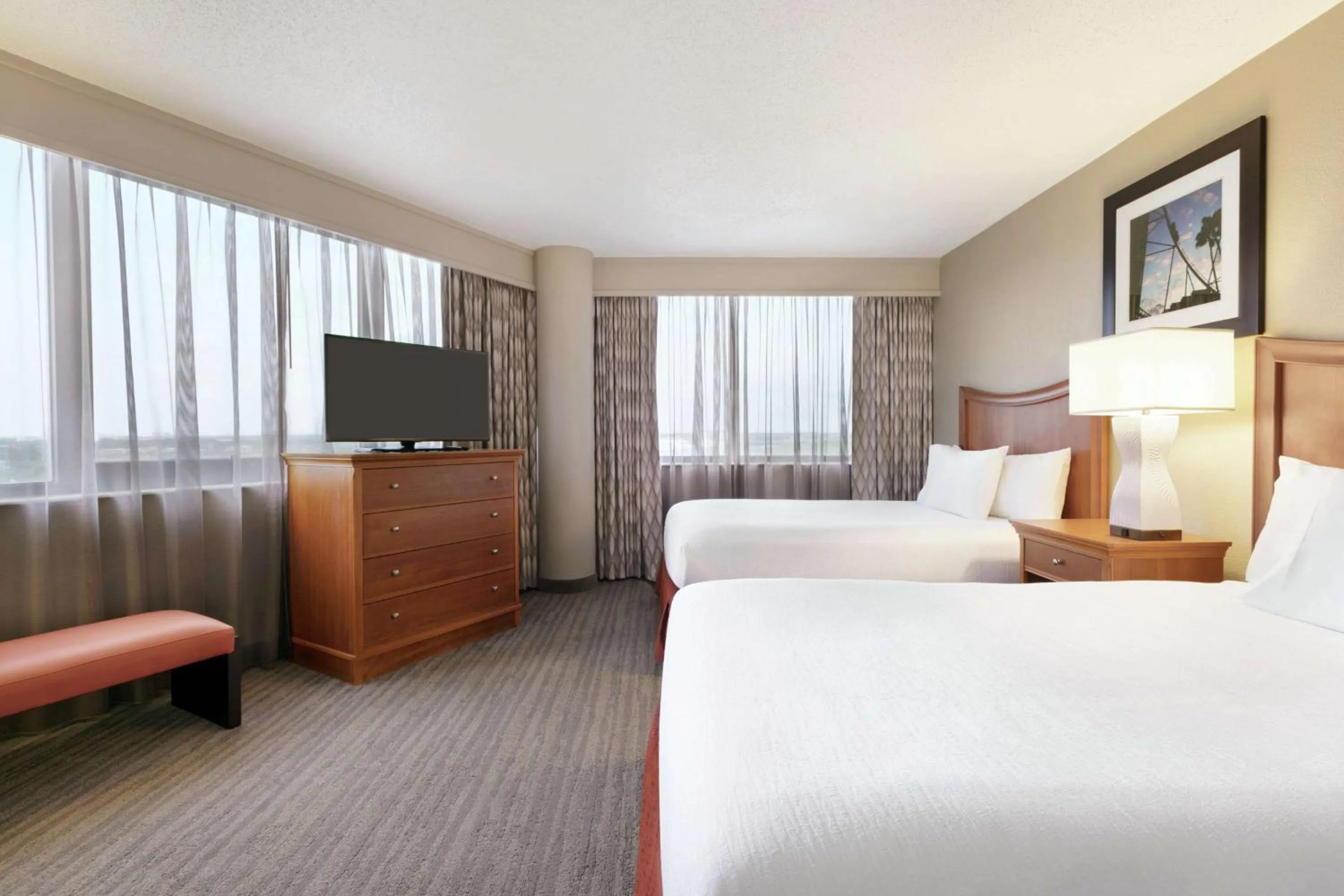 Bedroom, Bed in Embassy Suites by Hilton Orlando International Drive ICON Park