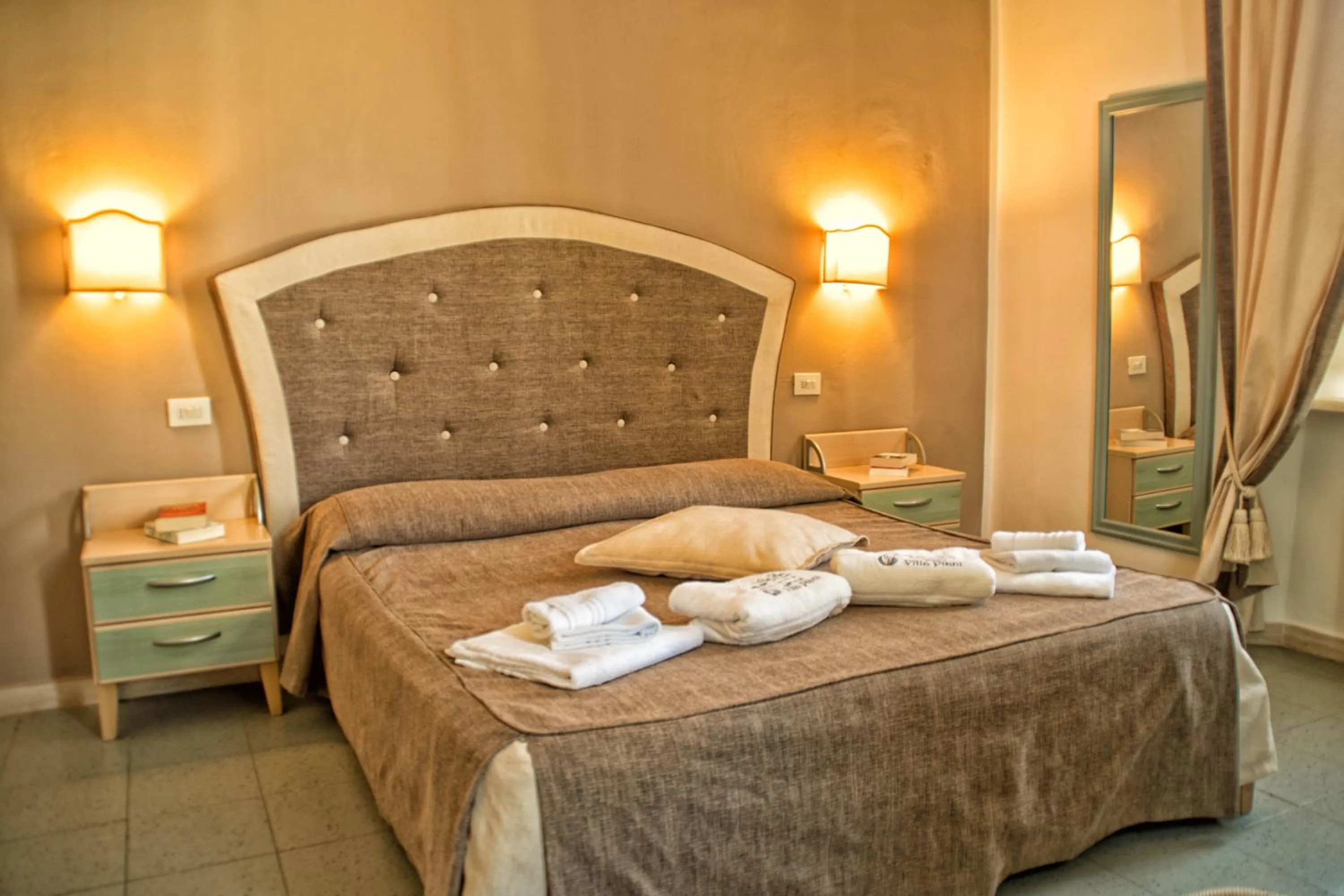 Bedroom, Bed in Residence Villa Piani