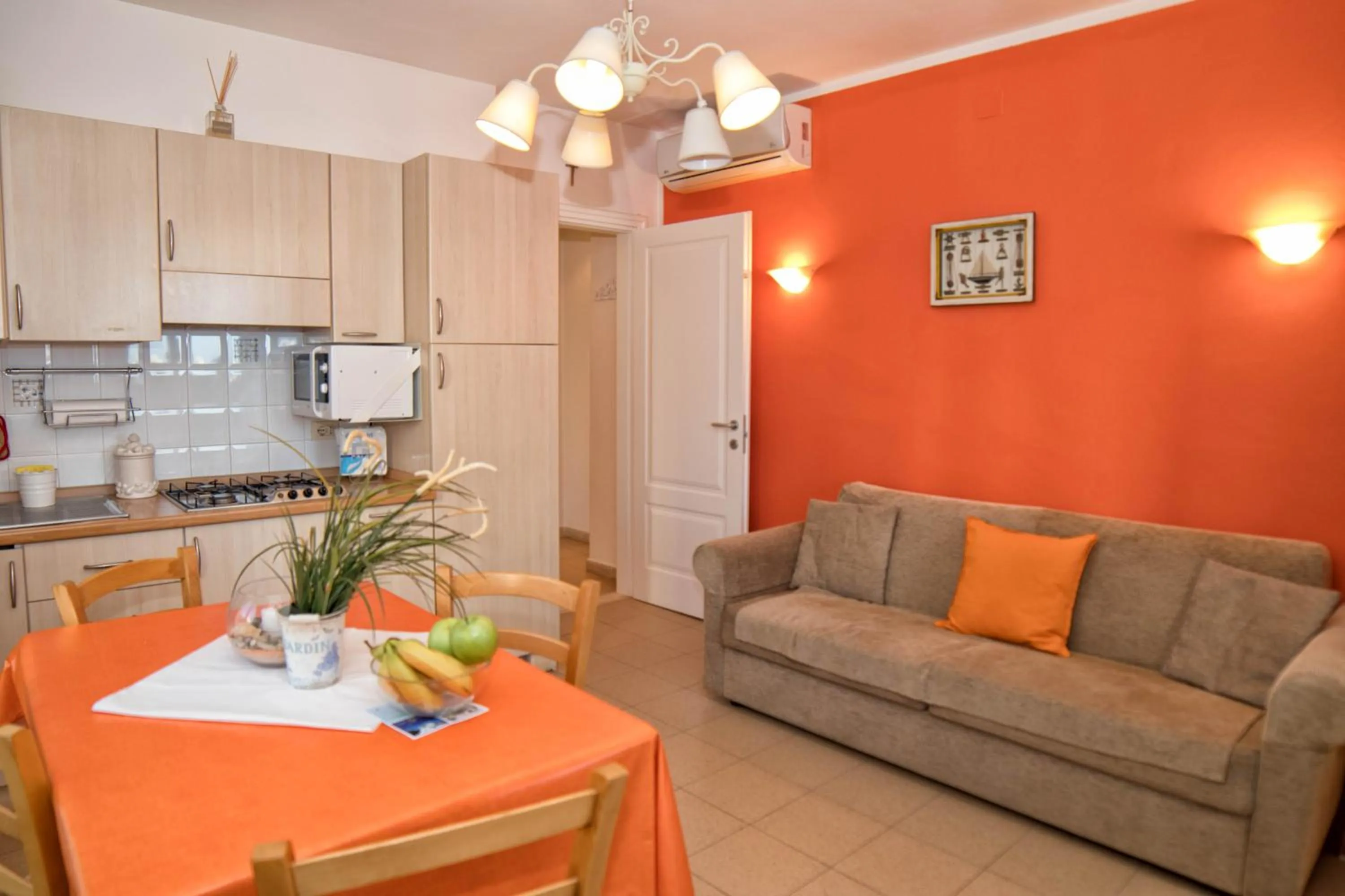 Kitchen or kitchenette in Residence Villa Piani