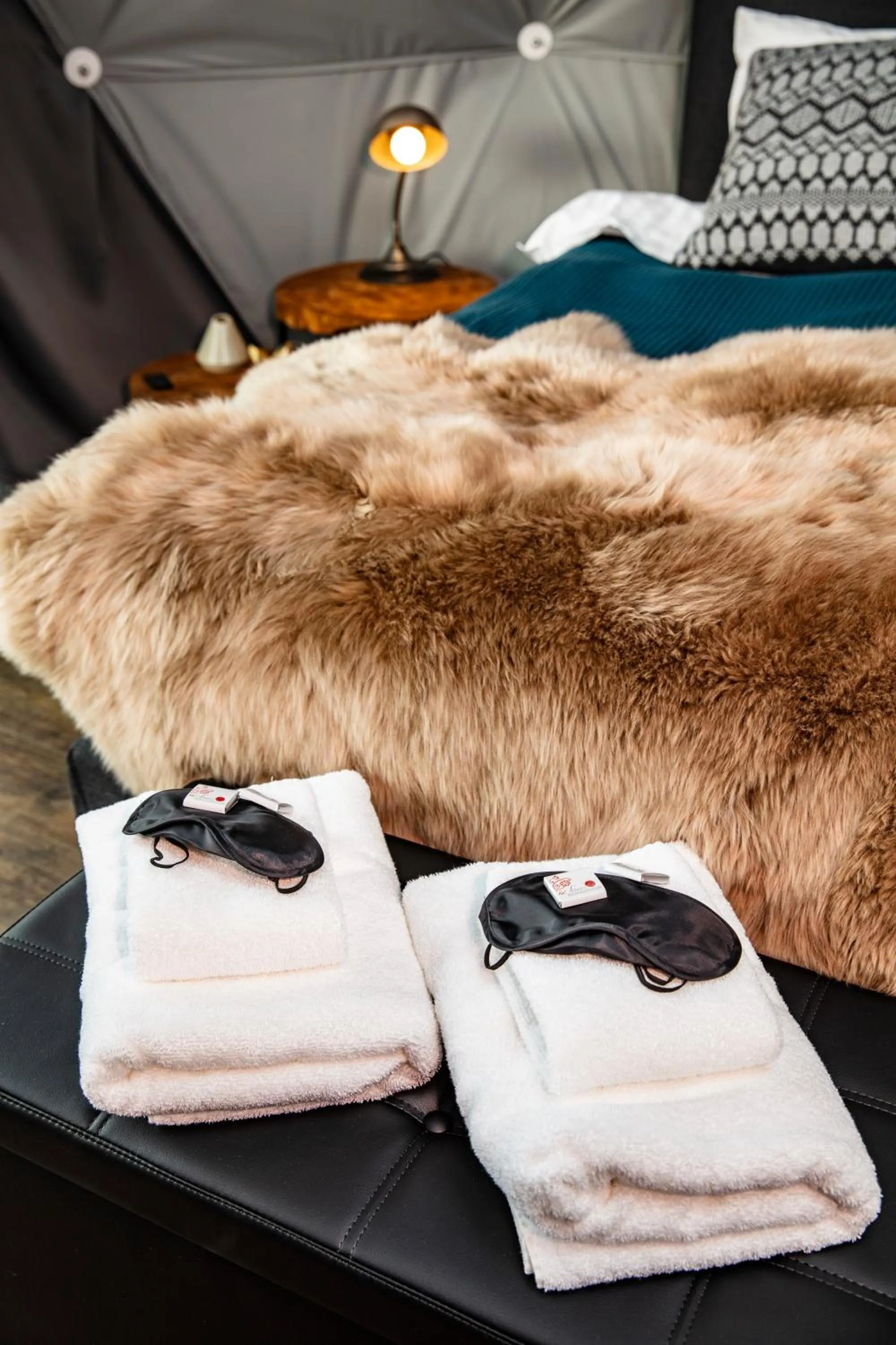 Bed in Reykjavik Domes