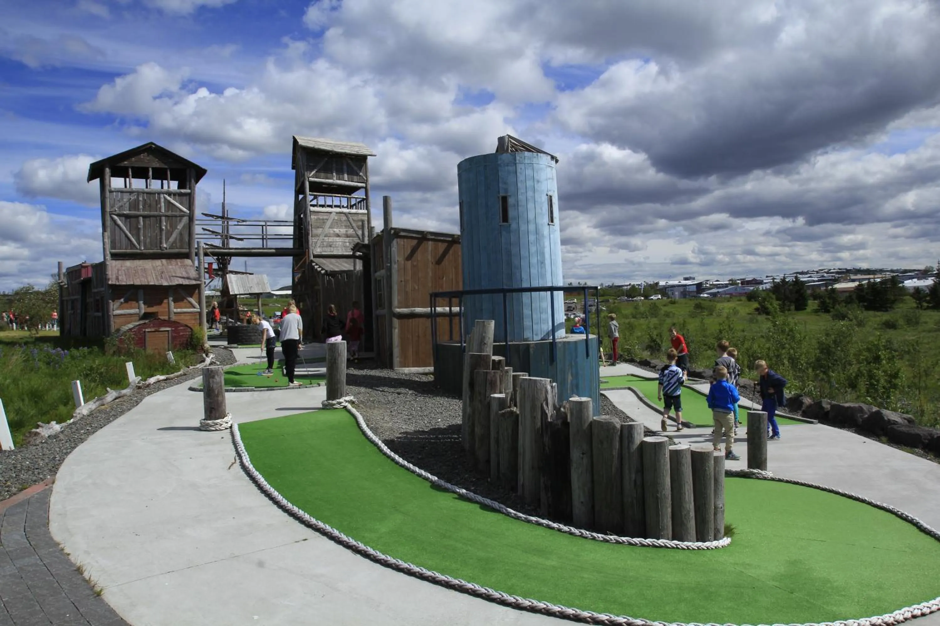 Minigolf in Reykjavik Domes