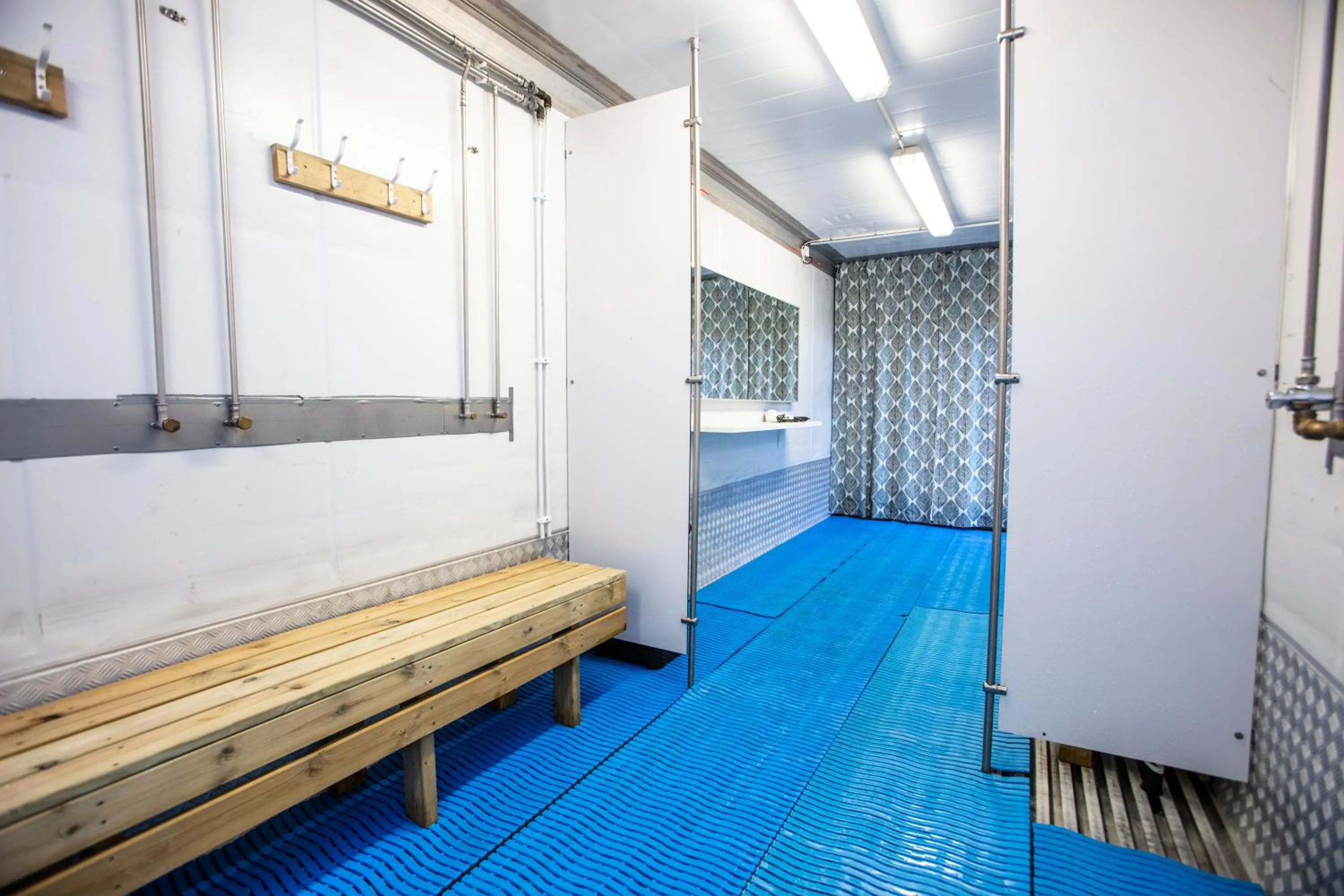 Shower in Reykjavik Domes