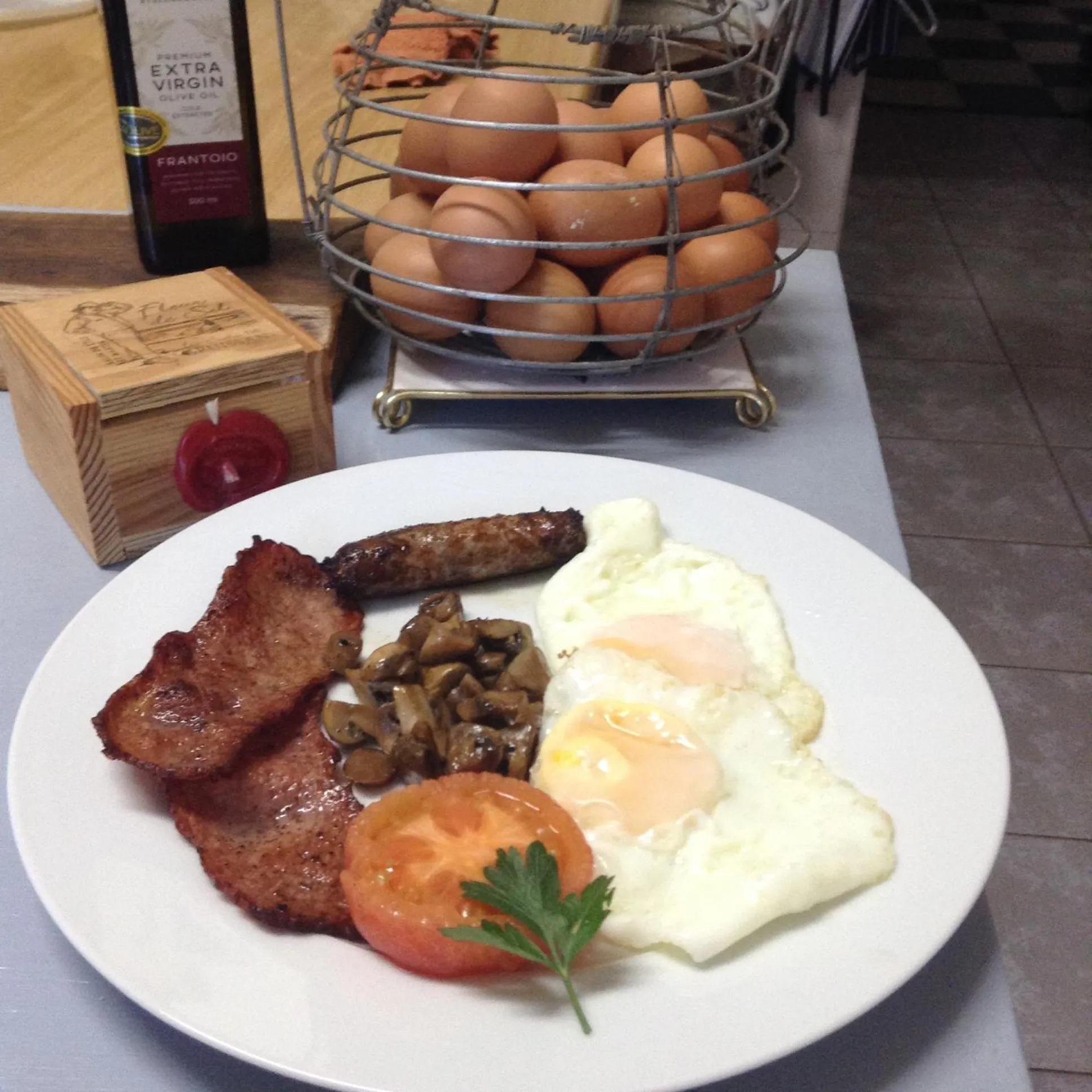 English/Irish breakfast in Gerald's Gift Guest House