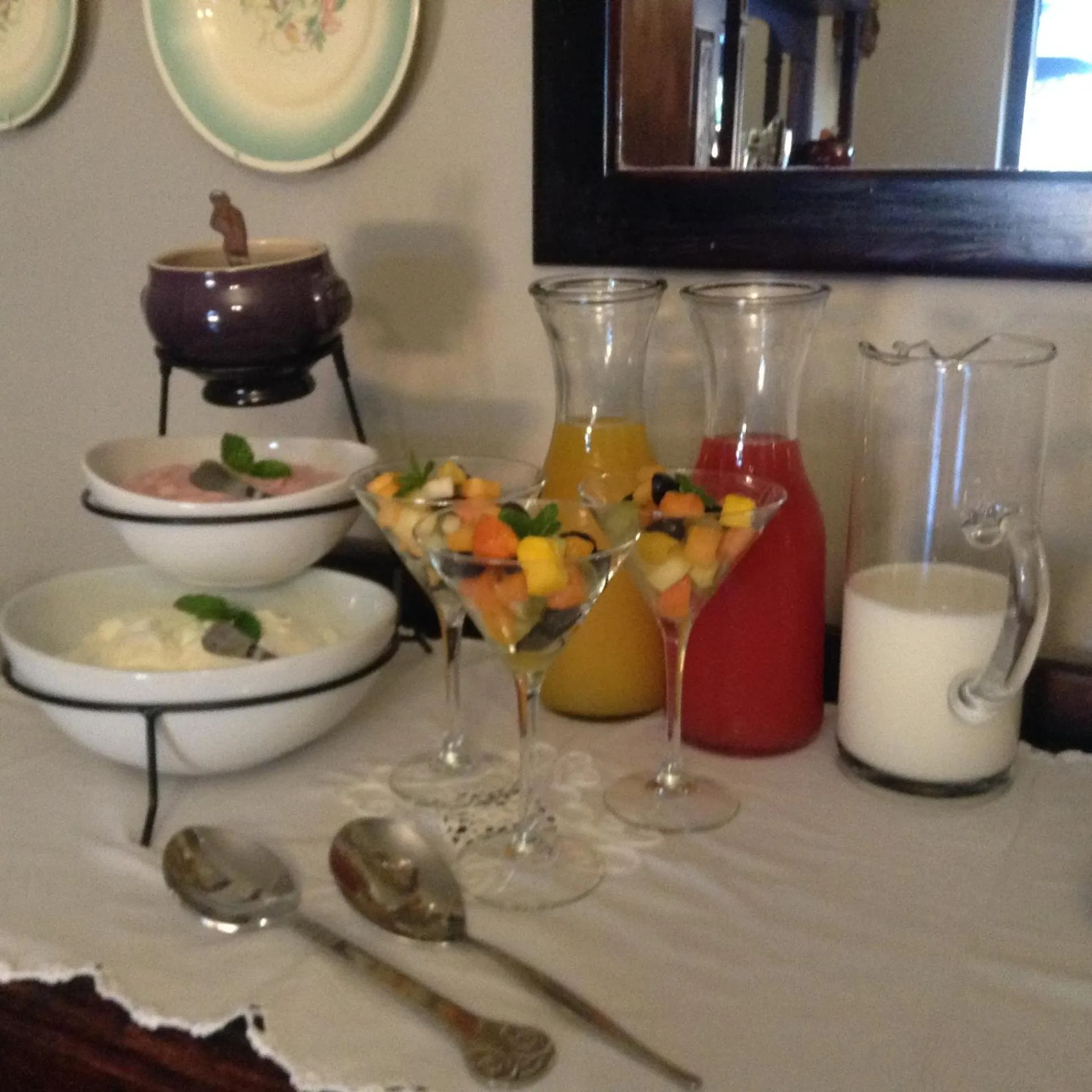 English/Irish breakfast in Gerald's Gift Guest House