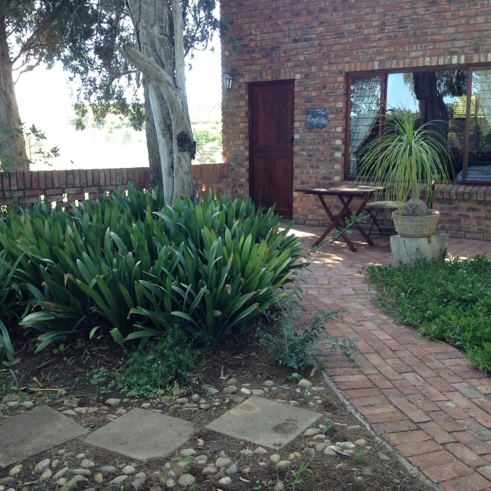 Patio in Gerald's Gift Guest House