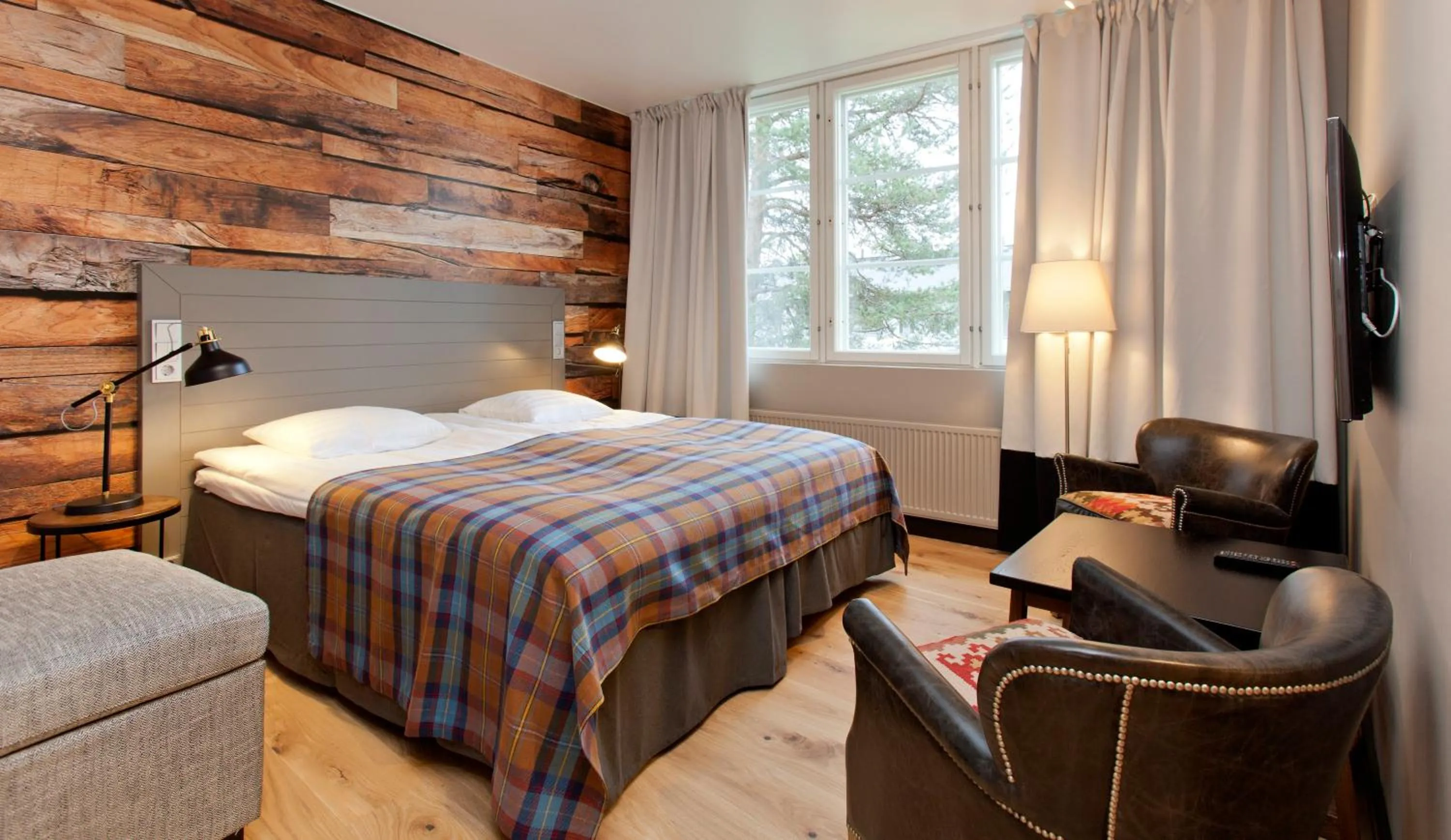 Bed in Holiday Club Kuusamon Tropiikki