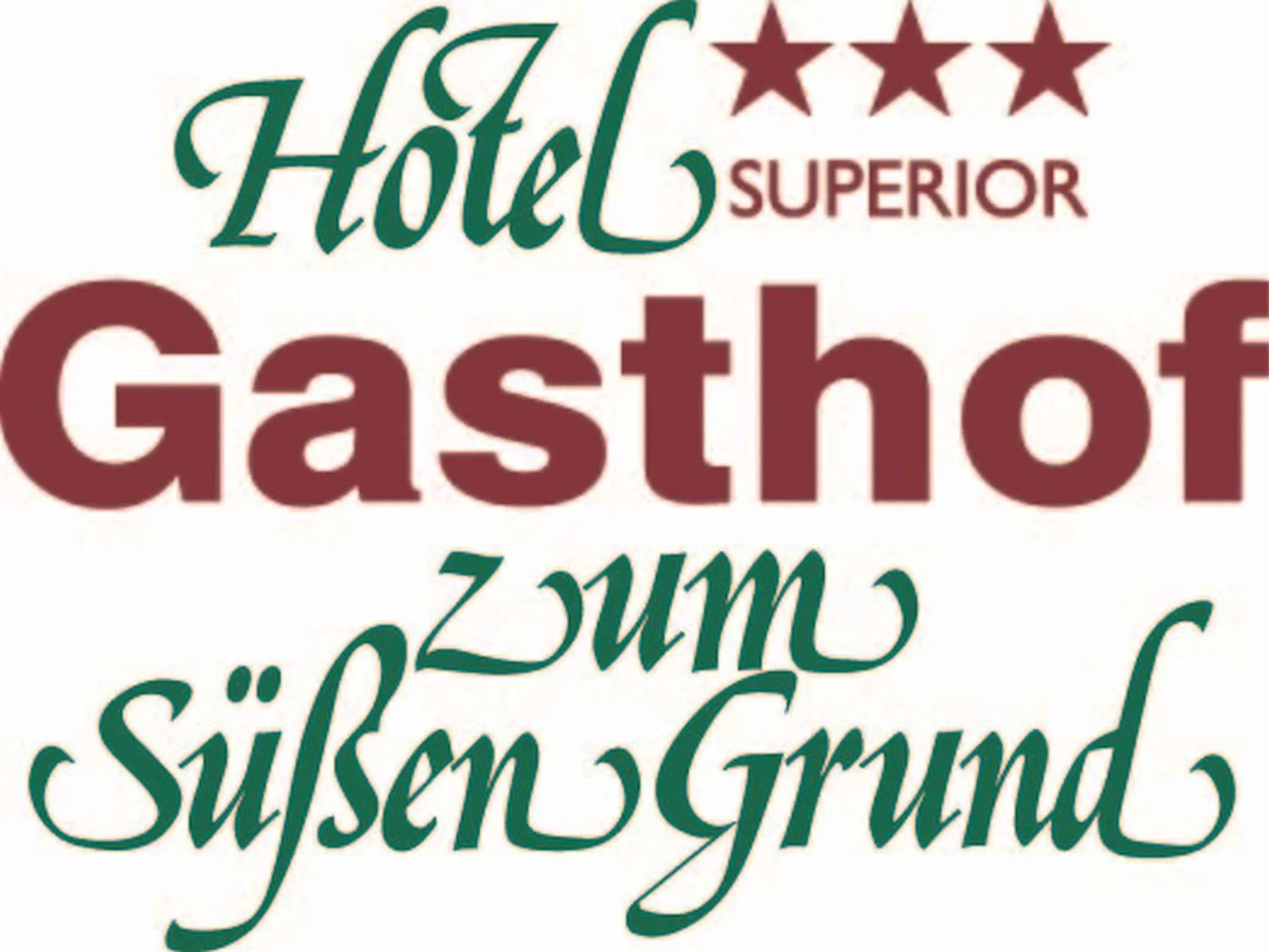 Property logo or sign in Hotel-Gasthof Zum Süßen Grund