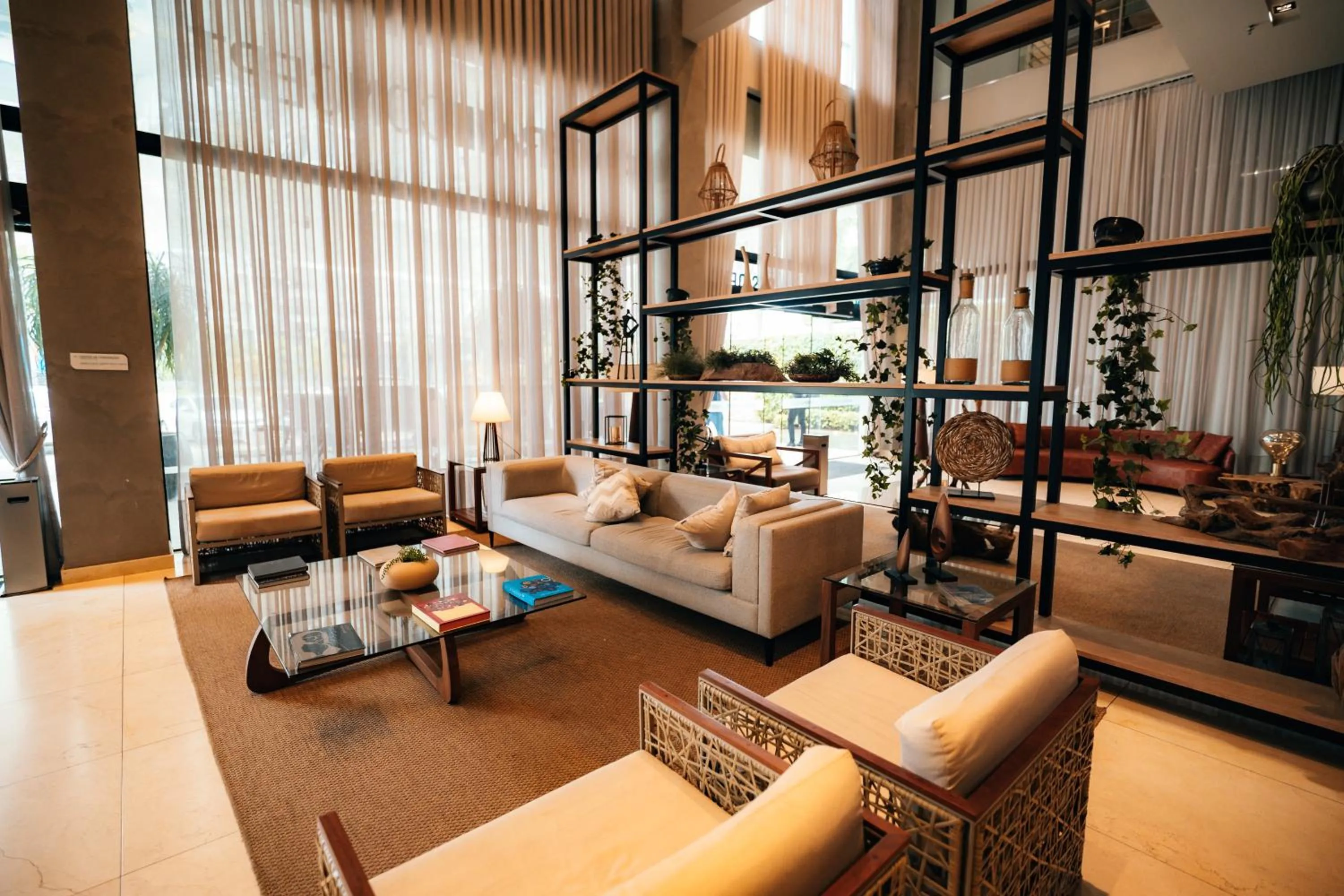 Lobby or reception in Hilton Garden Inn Praia Brava