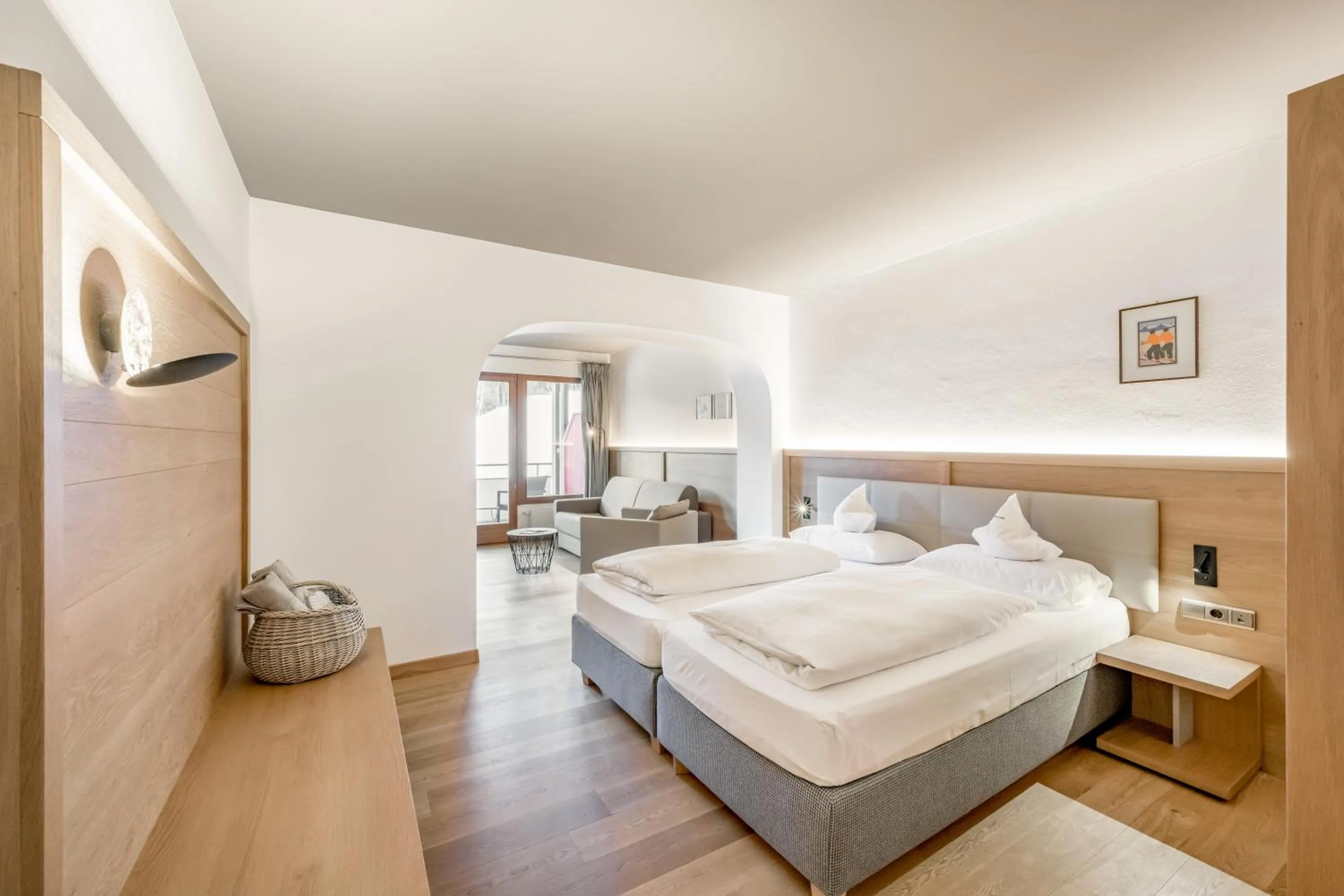 Bed in Royal Hotel Hinterhuber