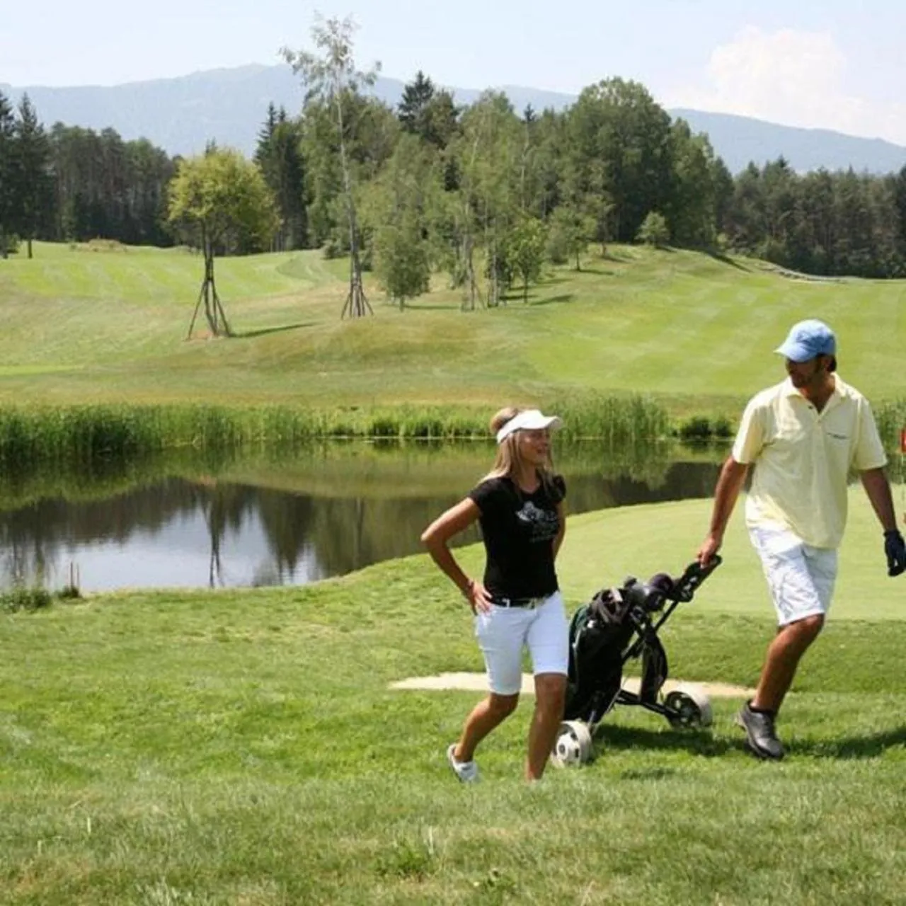 Golfcourse in Royal Hotel Hinterhuber