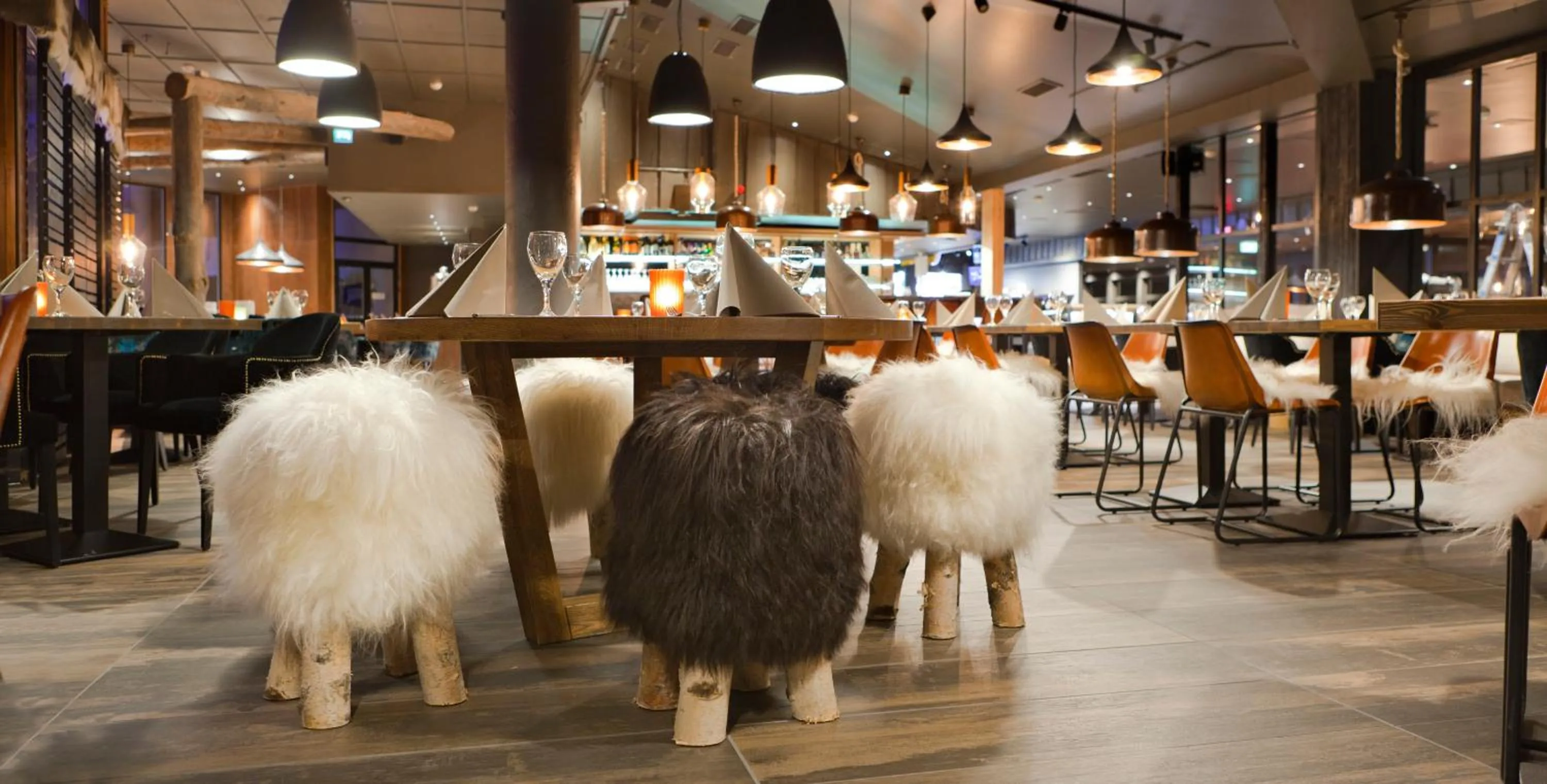 Lobby or reception in Holiday Club Saariselkä