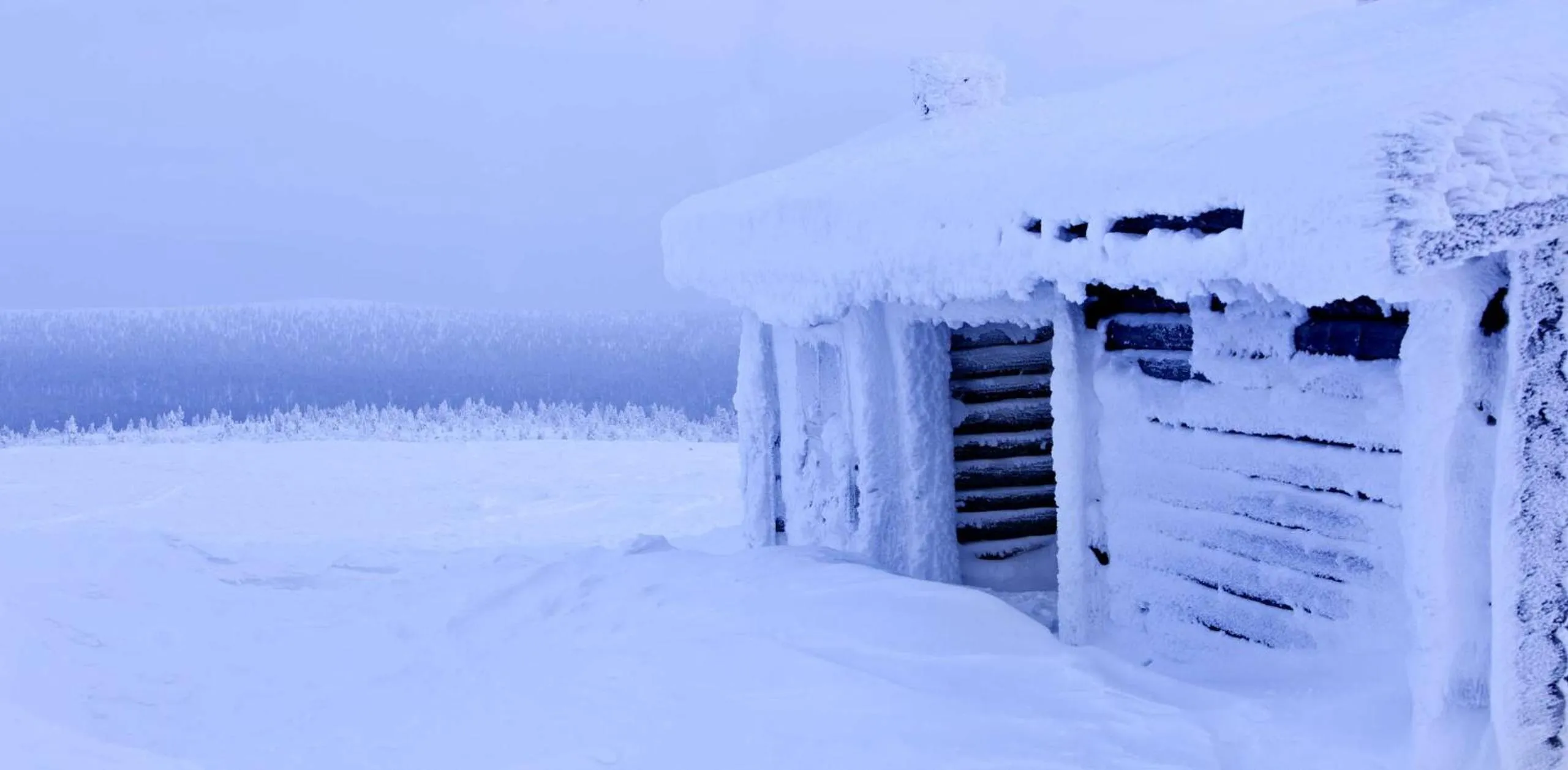 Natural landscape in Holiday Club Saariselkä