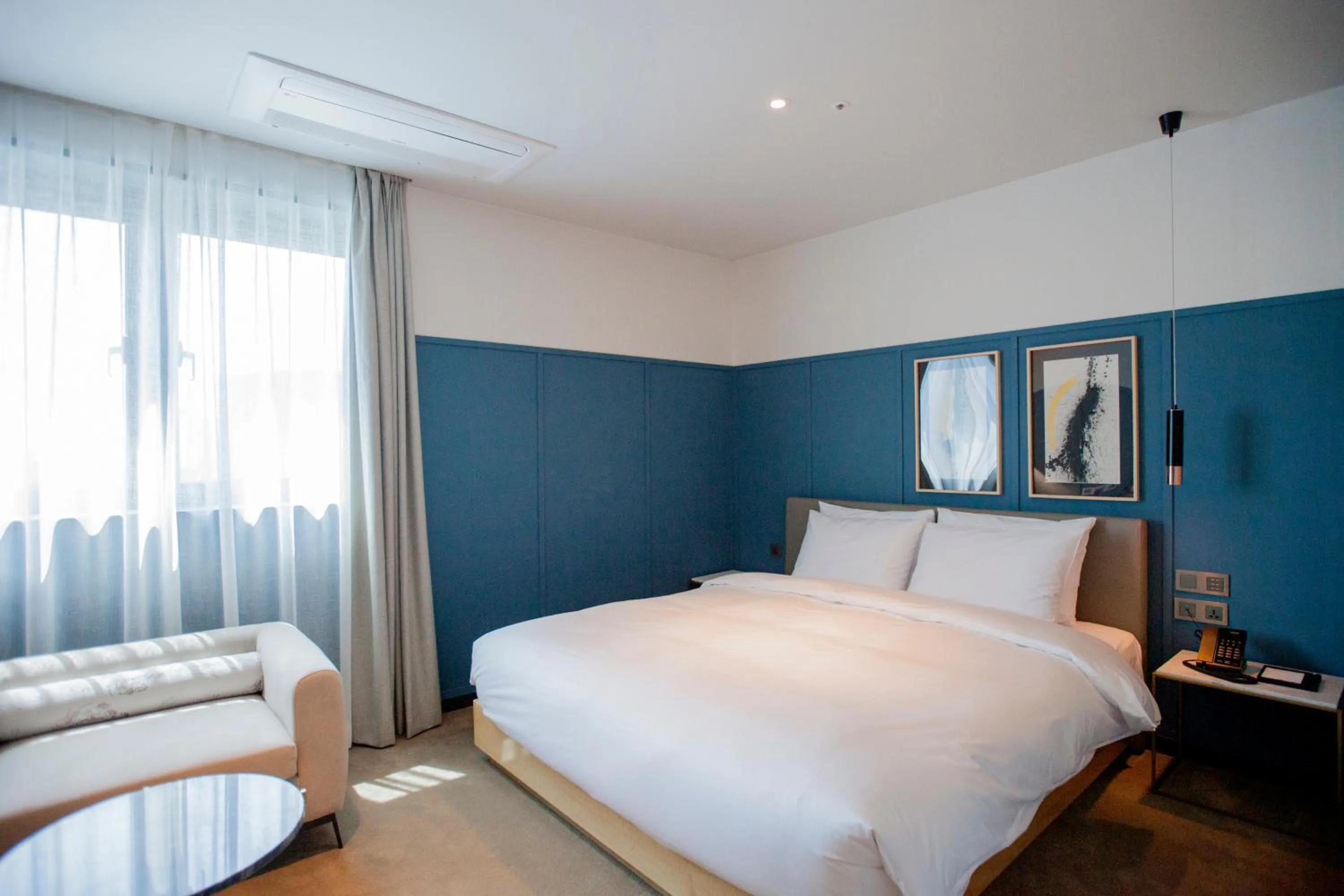 Bed in Nampo Hound Hotel Premier