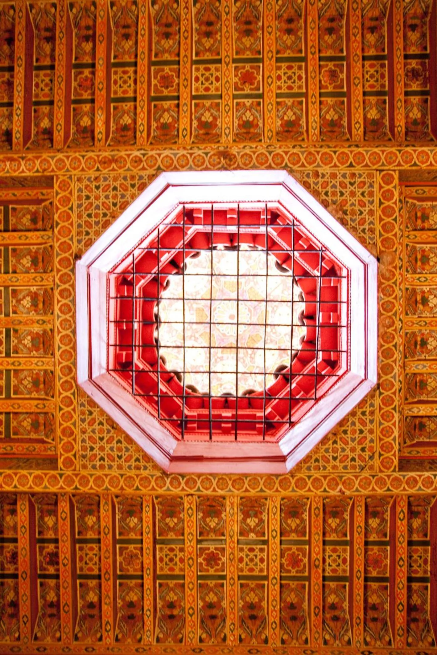 Decorative detail in Riad Zineb