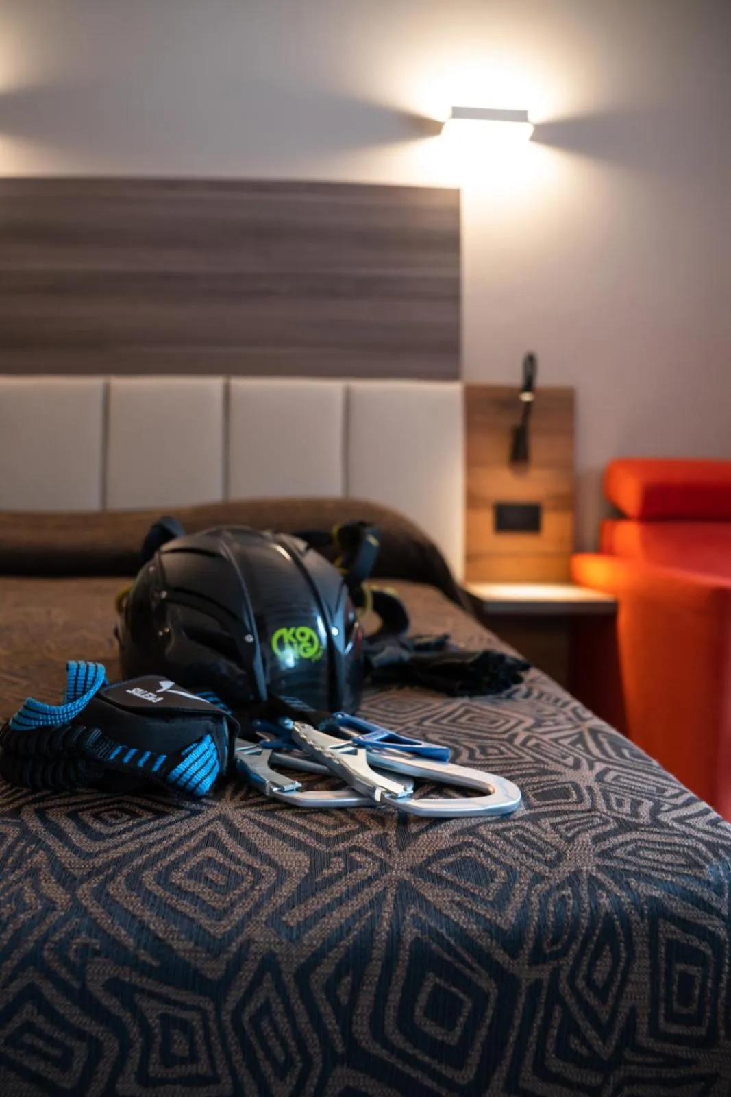 Bed in Hotel Ciclamino