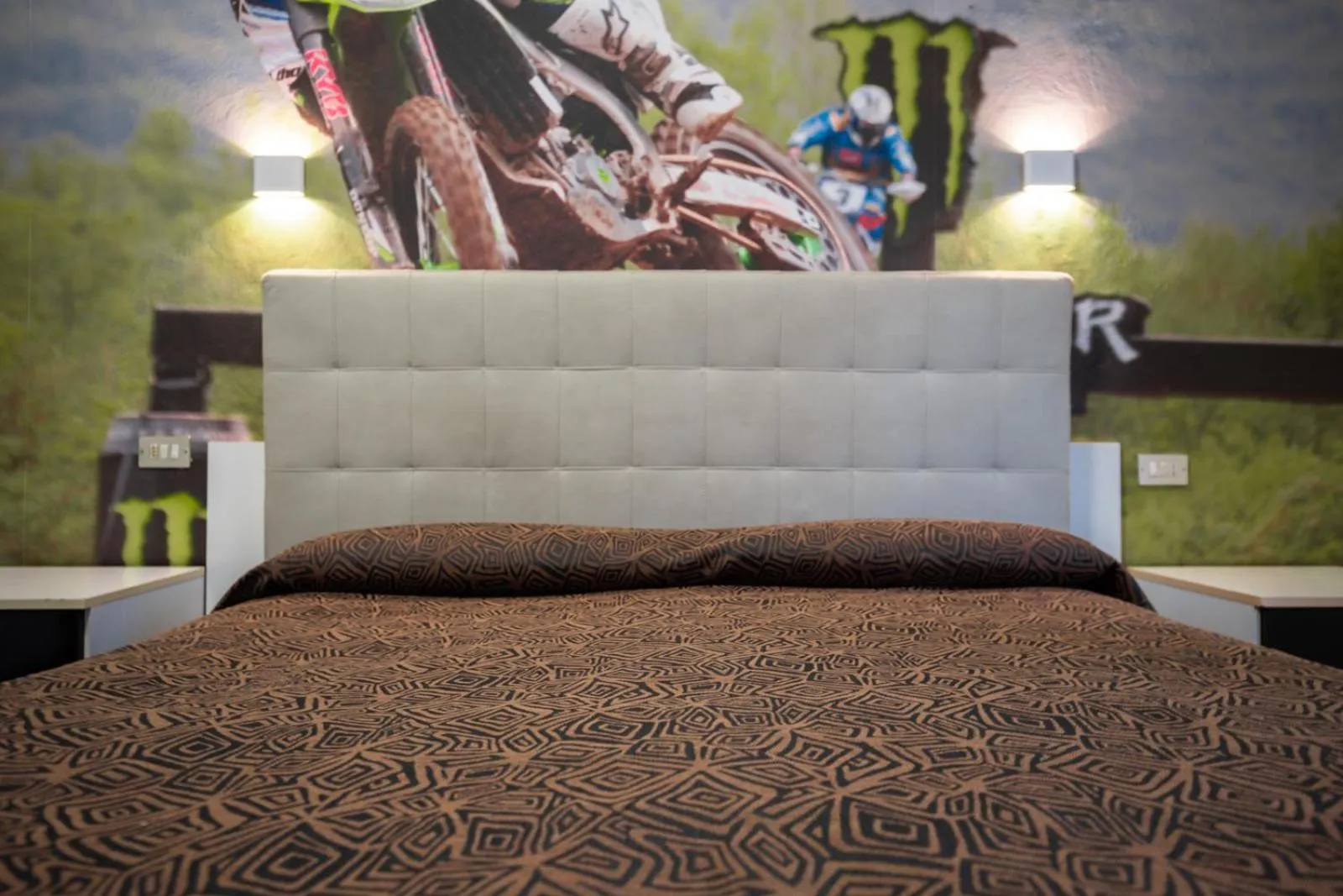 Bed in Hotel Ciclamino