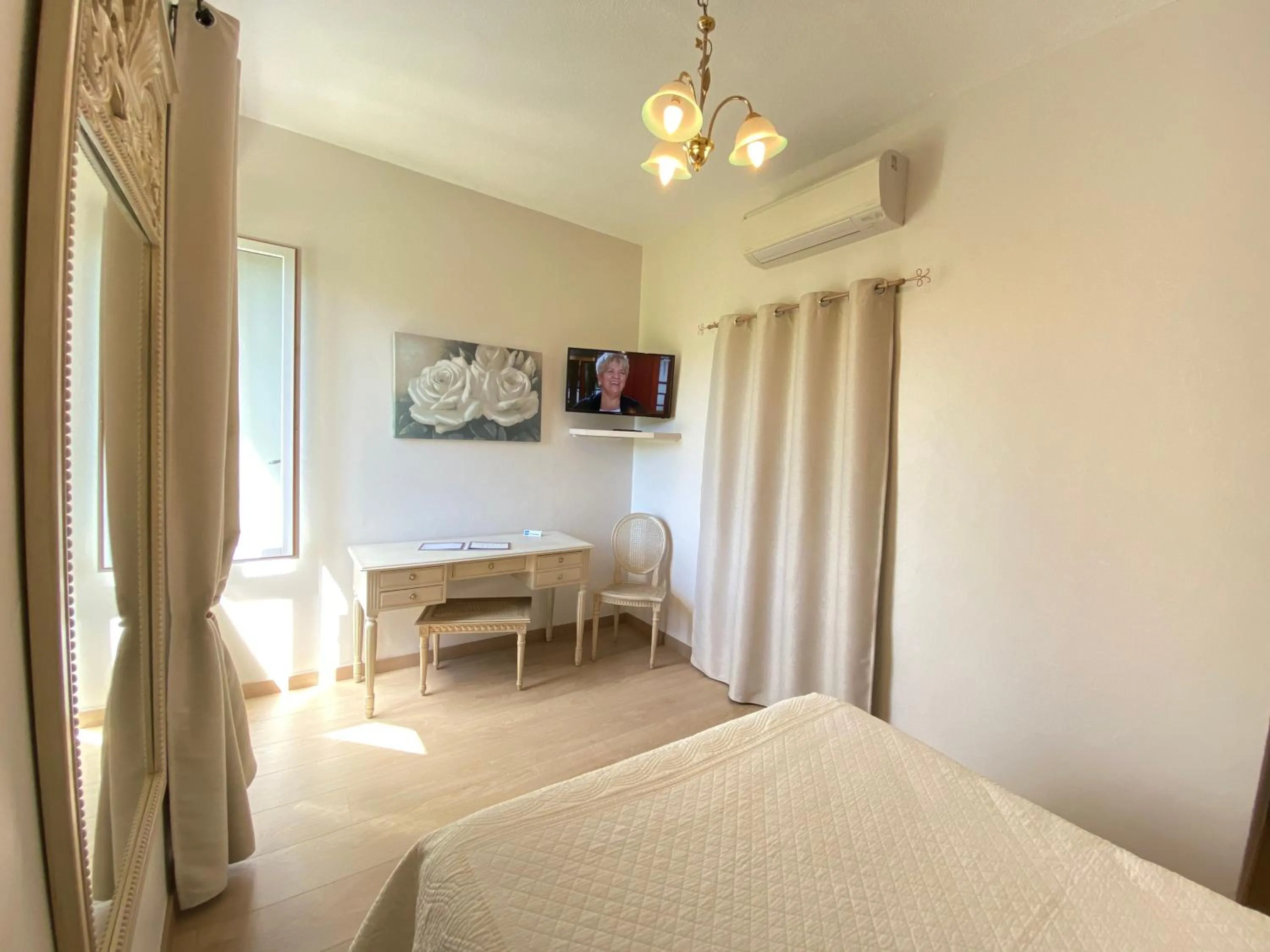 Photo of the whole room, Bed in Hôtel Le Colombier