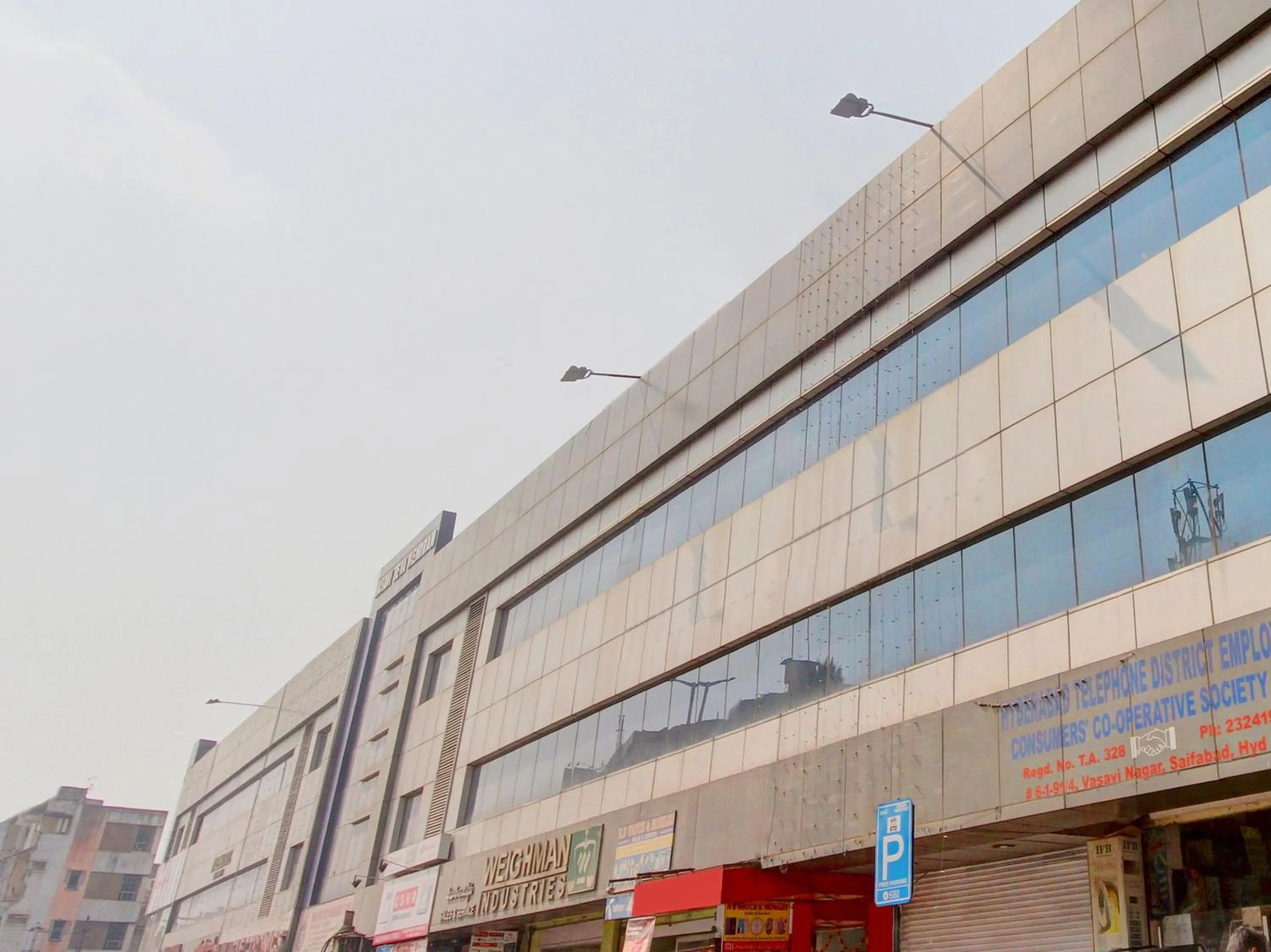 Facade/entrance in Collection O Alekhya Residency